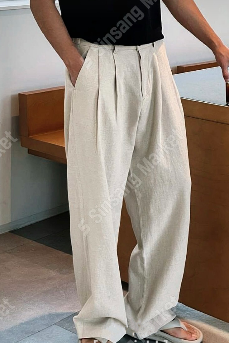 250633 Albert Linen Slacks