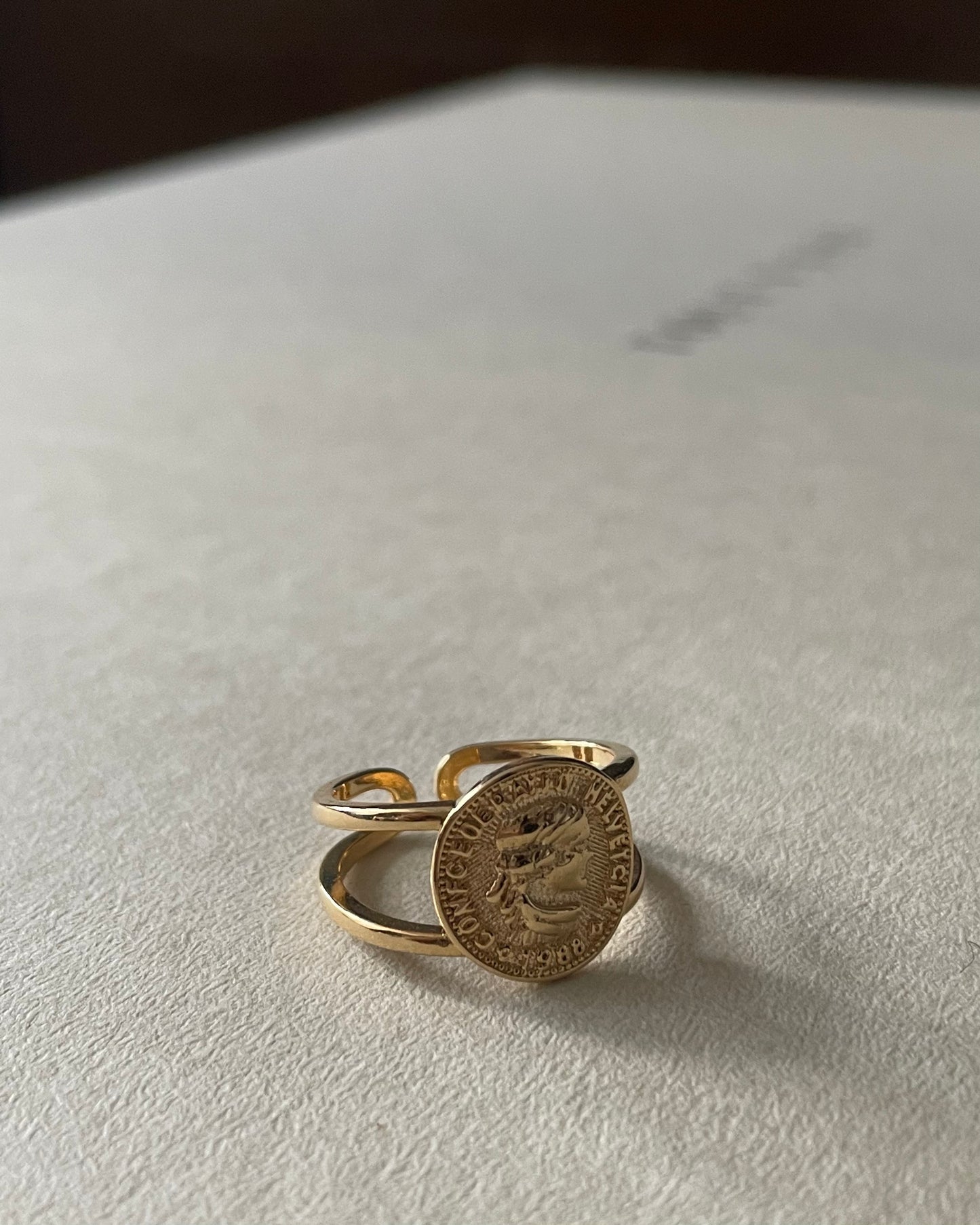 A10 - 1988 Coin Ring in Gold