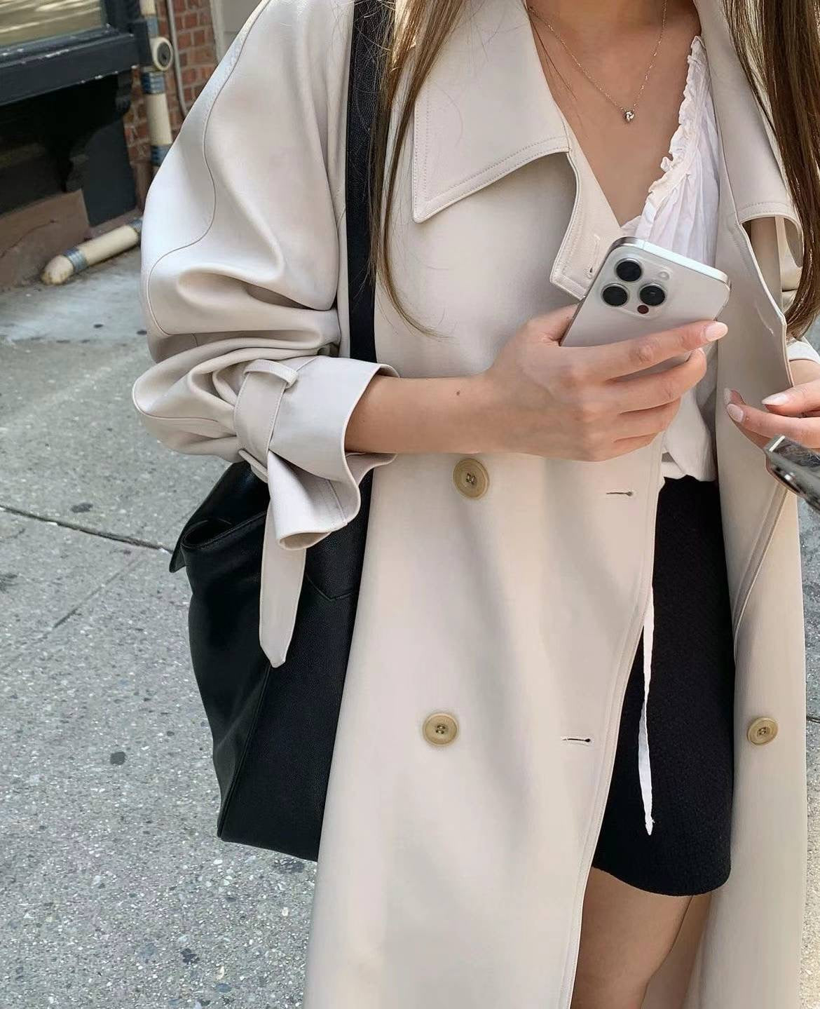 0919 Eleonora Trench Coat (PT1.SHOWROOM 有DISPLAY)
