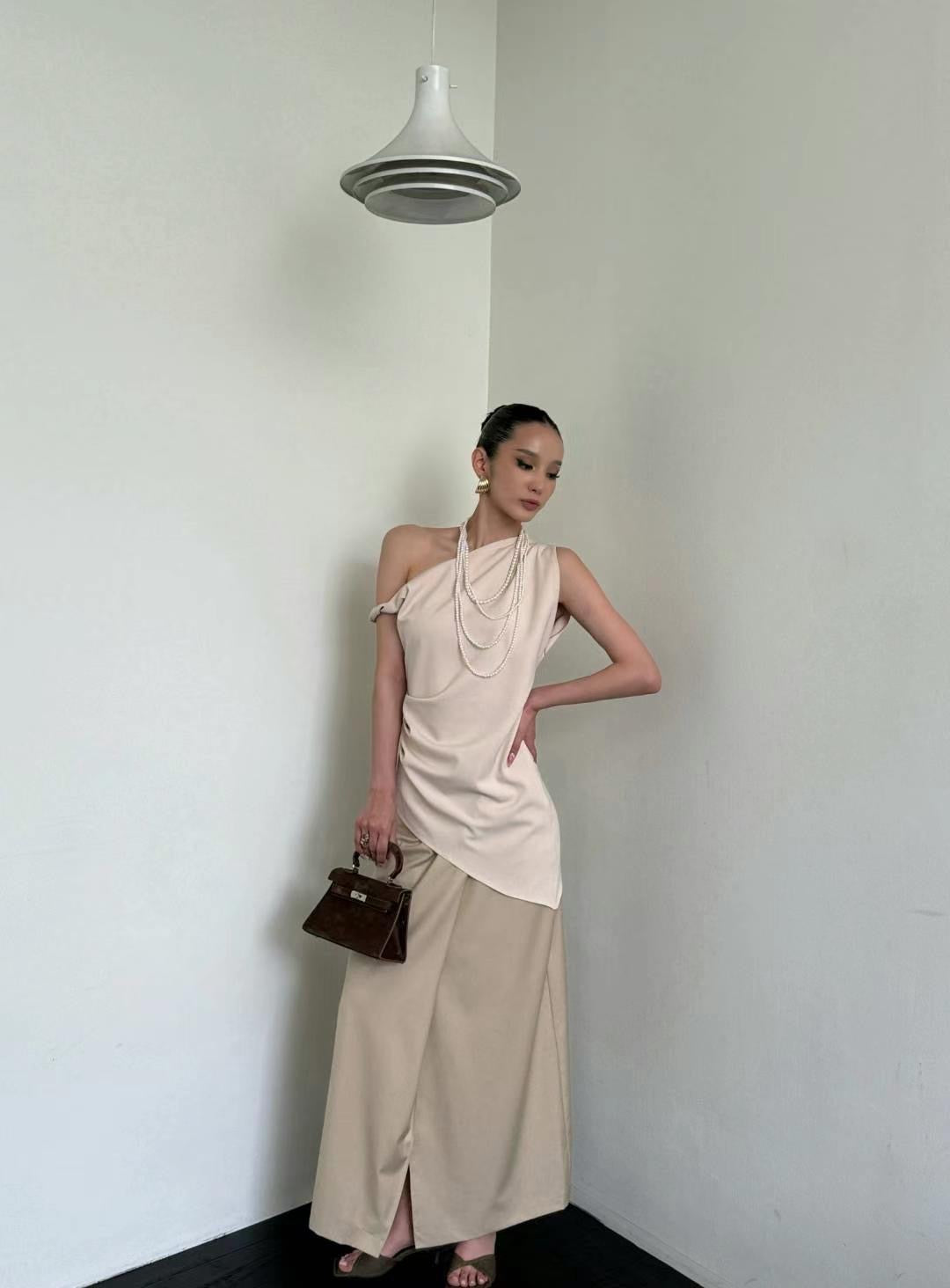 0677 Shelia Wrap Skirt