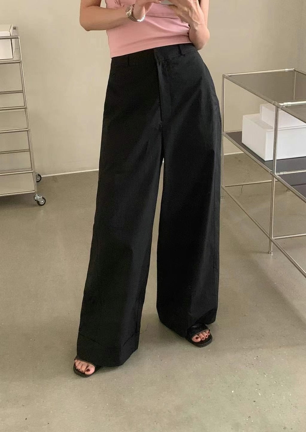 0630 Sandra Straight Pants