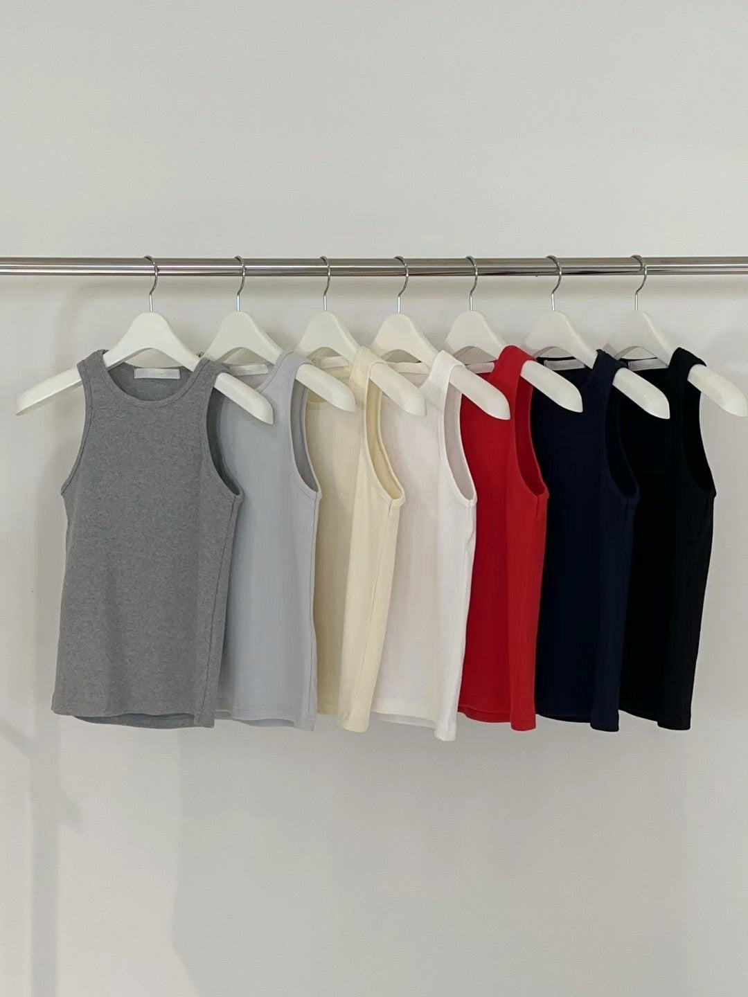 0636 Back Fonts Tank Top