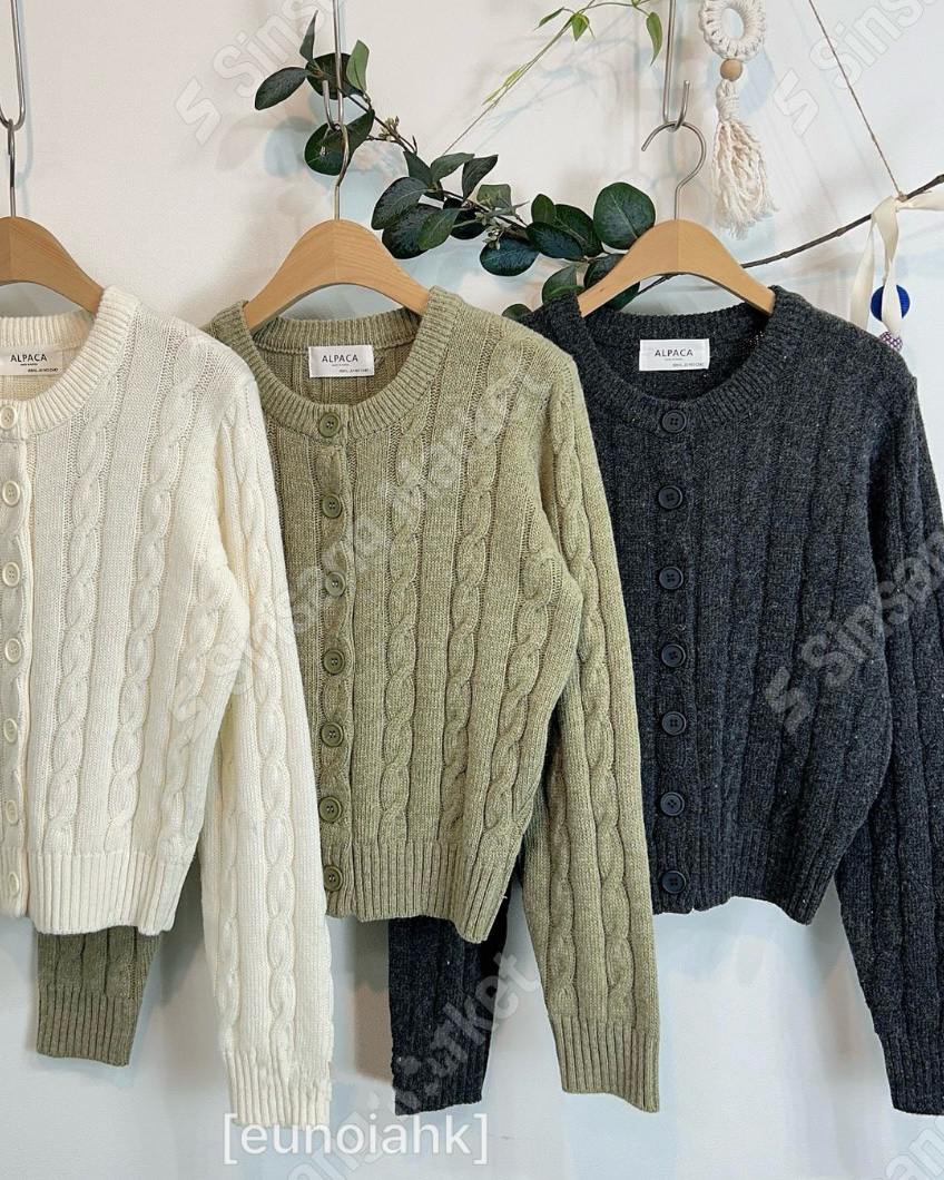 1107 Augusta Twisted Cardigan (SHOWROOM 有DISPLAY)