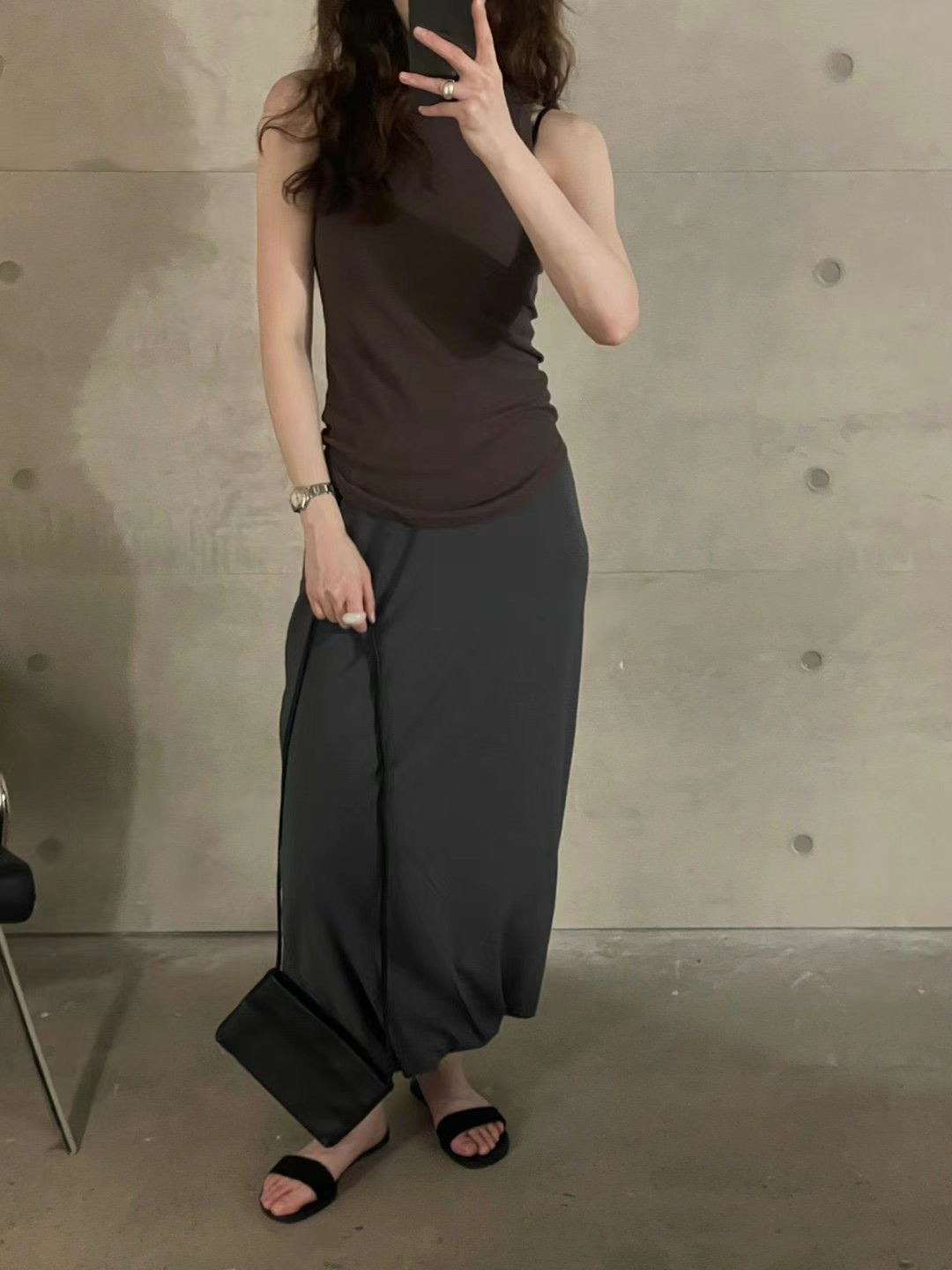 0609 Amelia Irregular Skirt