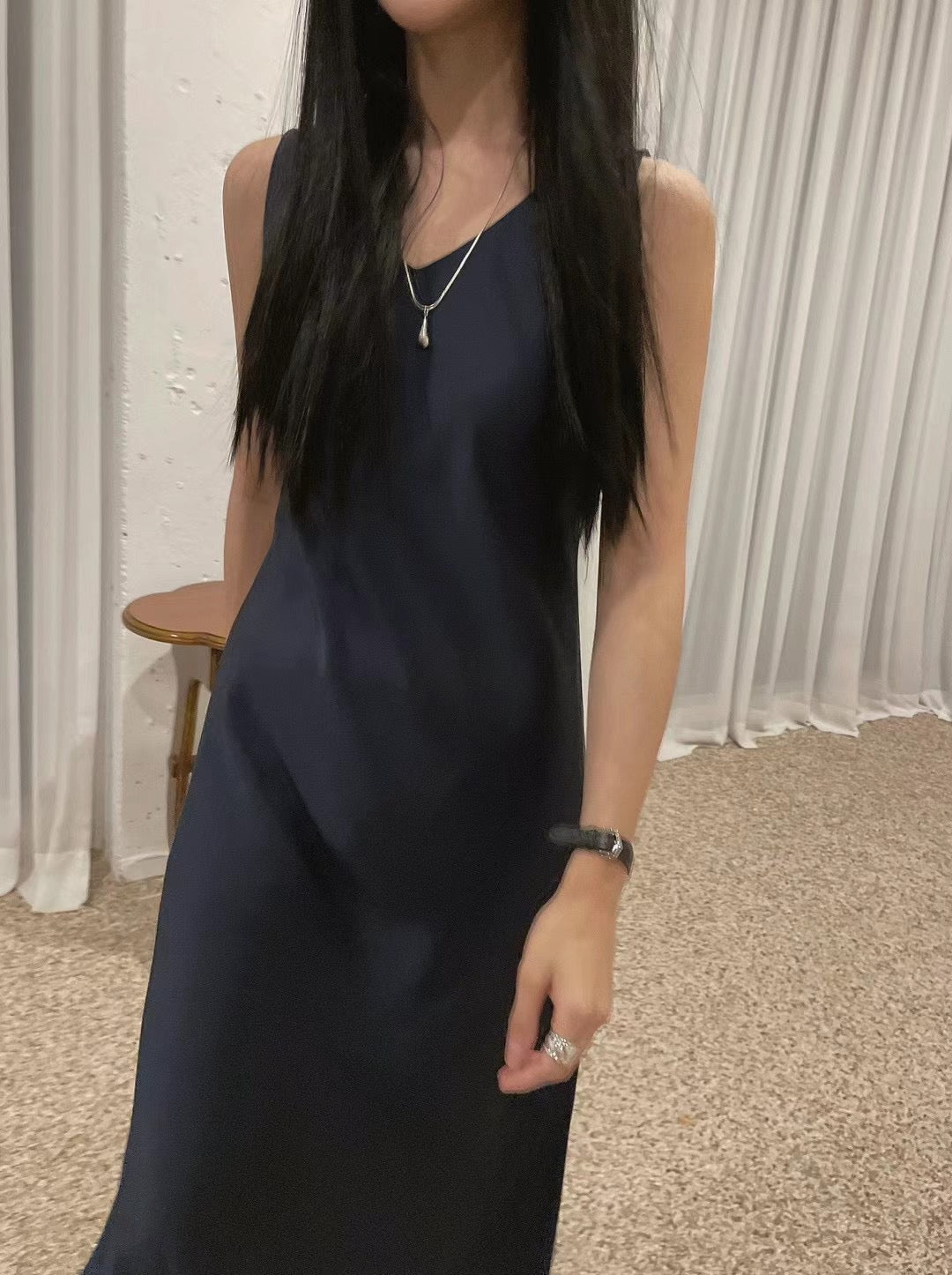 SS05 -Bianca Satin Dress