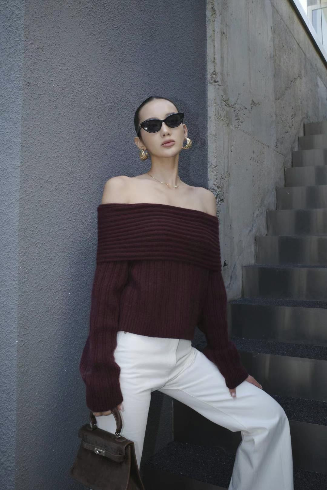 1109 Sandra Off Shoulder (SHOWROOM 有DISPLAY)
