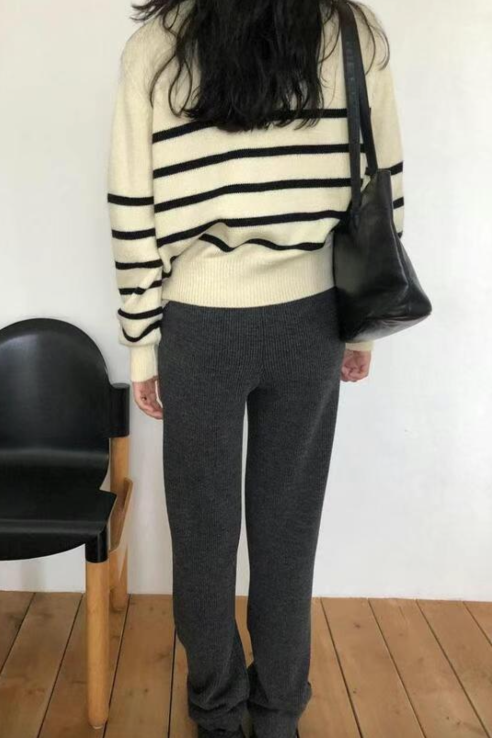 0959 French Striped Cardigan (PT2.SHOWROOM 未有DISPLAY)