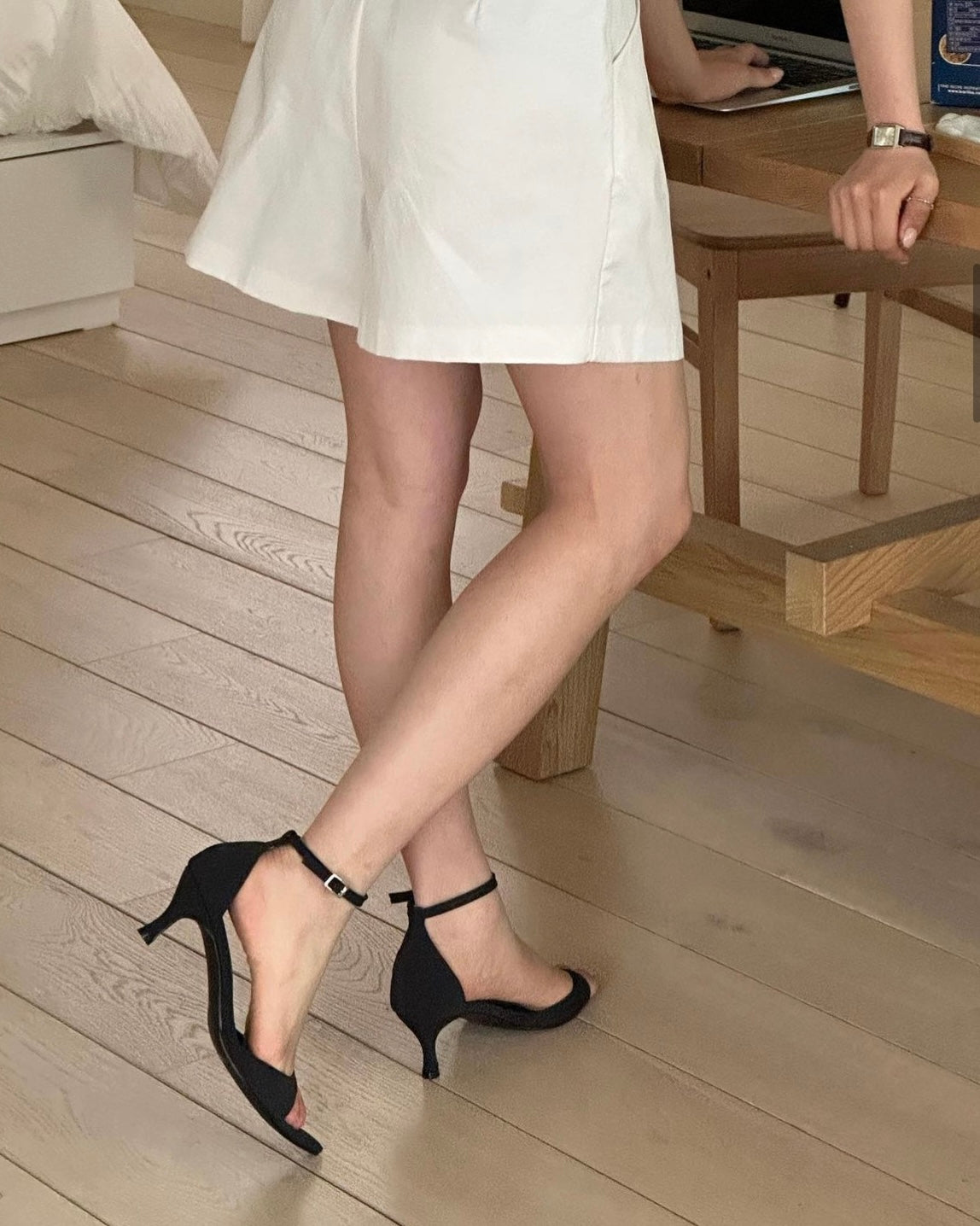 FT12 - Roslyn Open Toe Heels