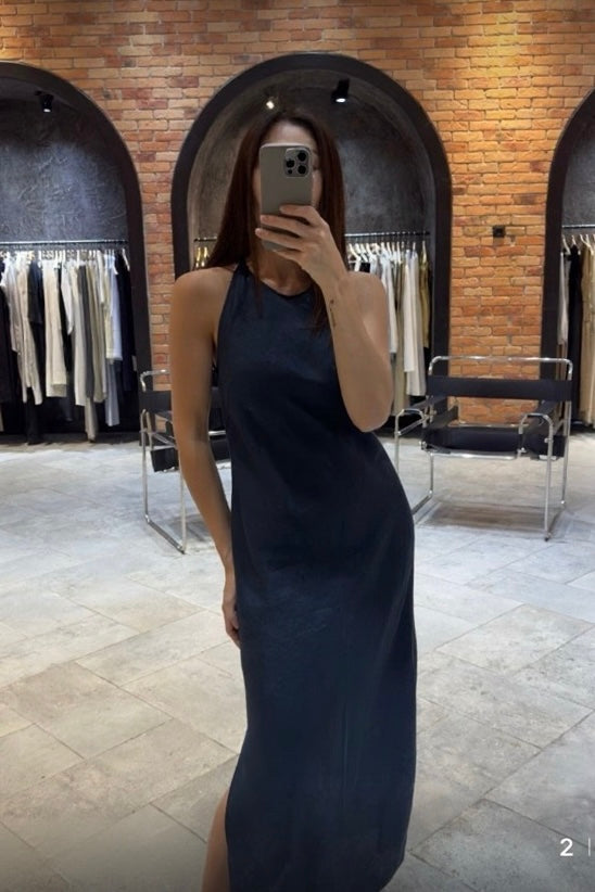 250723 Augora Halter Dress
