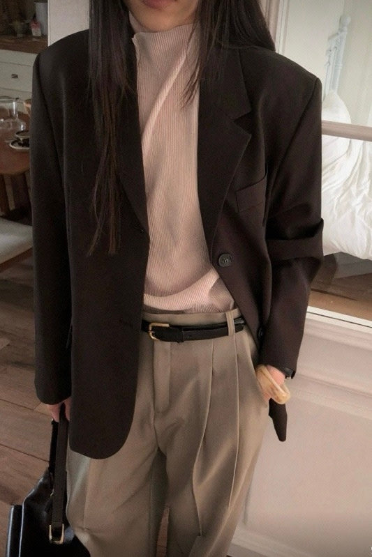 250914 Joseph 2-way back button blazer