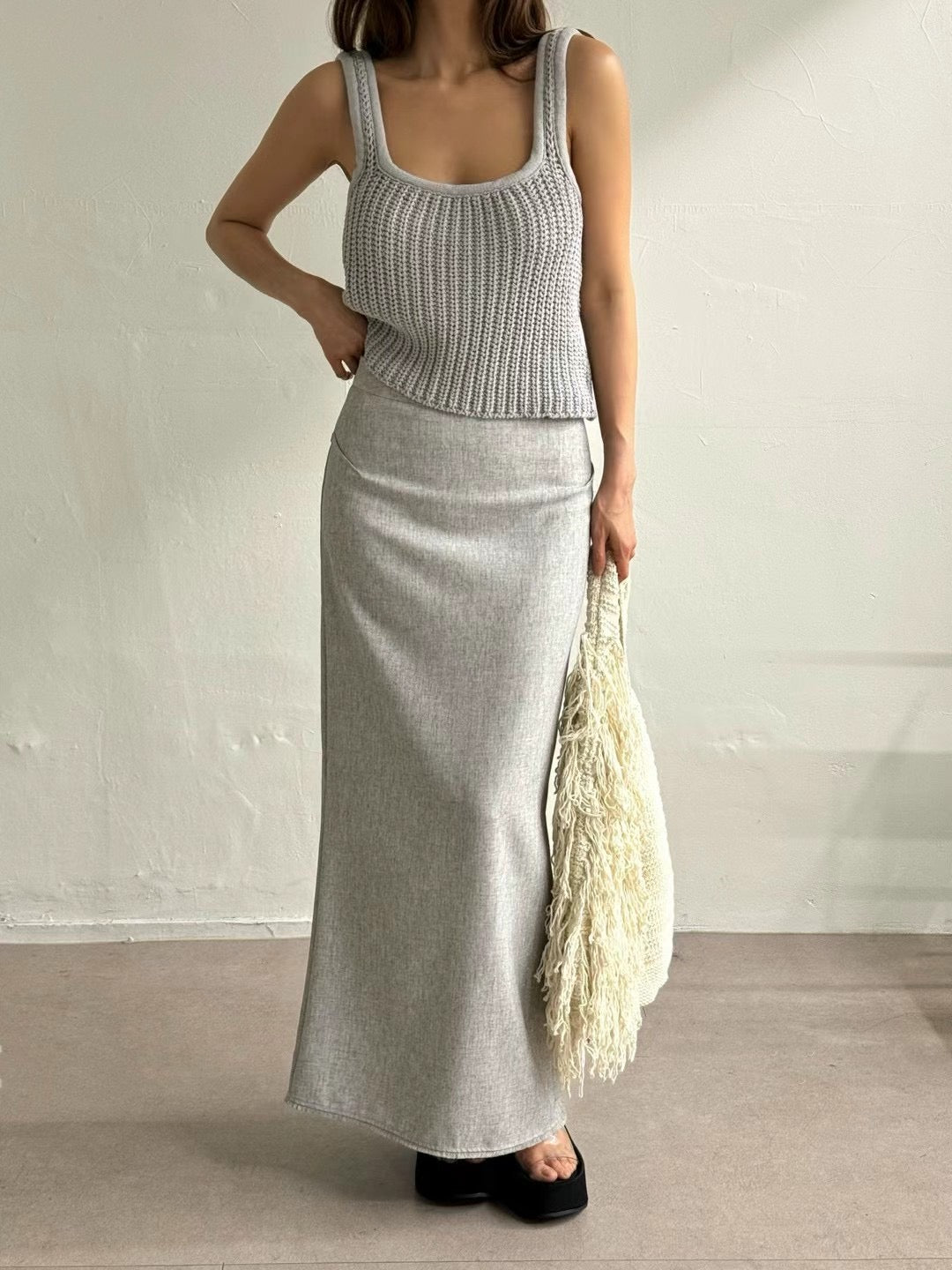 0613 Lydia Tassel Skirt