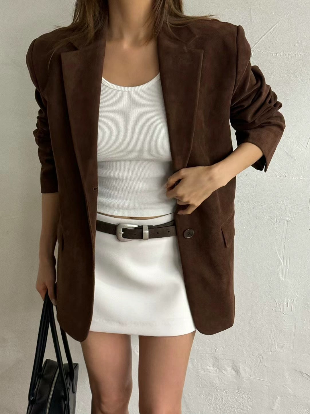 1117 Kennedy Suede Blazer (SHOWROOM 有DISPLAY)