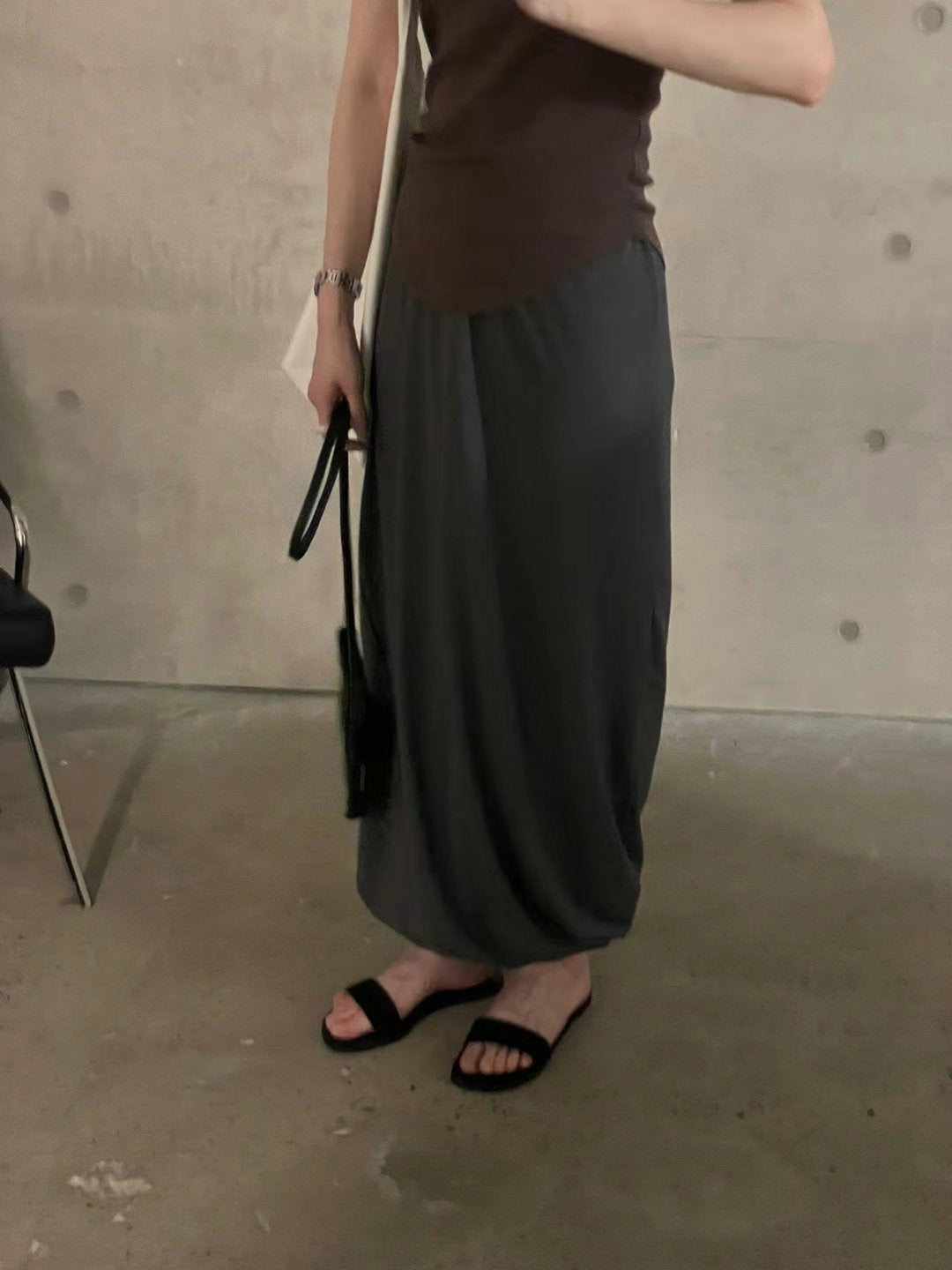 0609 Amelia Irregular Skirt