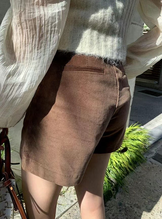 0903 Serena Corduroy Shorts (PT2.SHOWROOM 有DISPLAY)