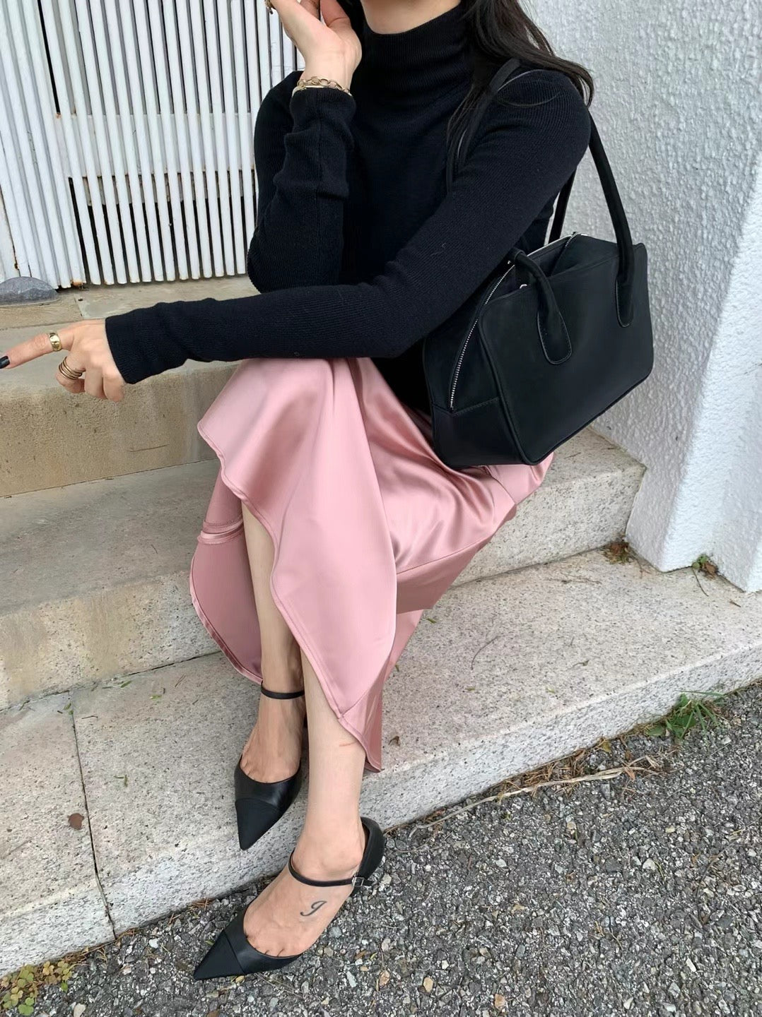 SS10 - Costelle Satin Skirt