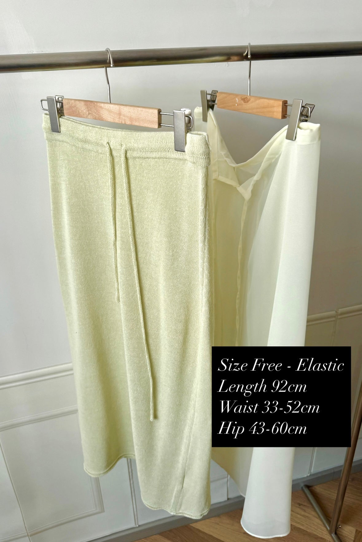 250610 Summer Knitted Lounge Skirt