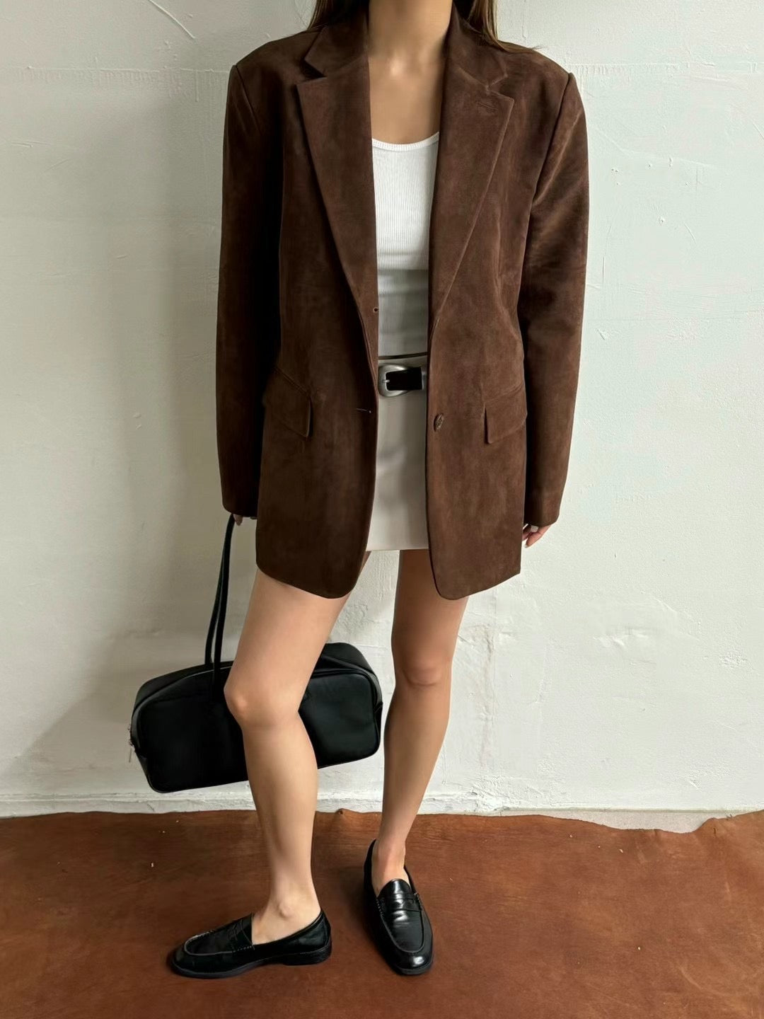 1117 Kennedy Suede Blazer (SHOWROOM 有DISPLAY)