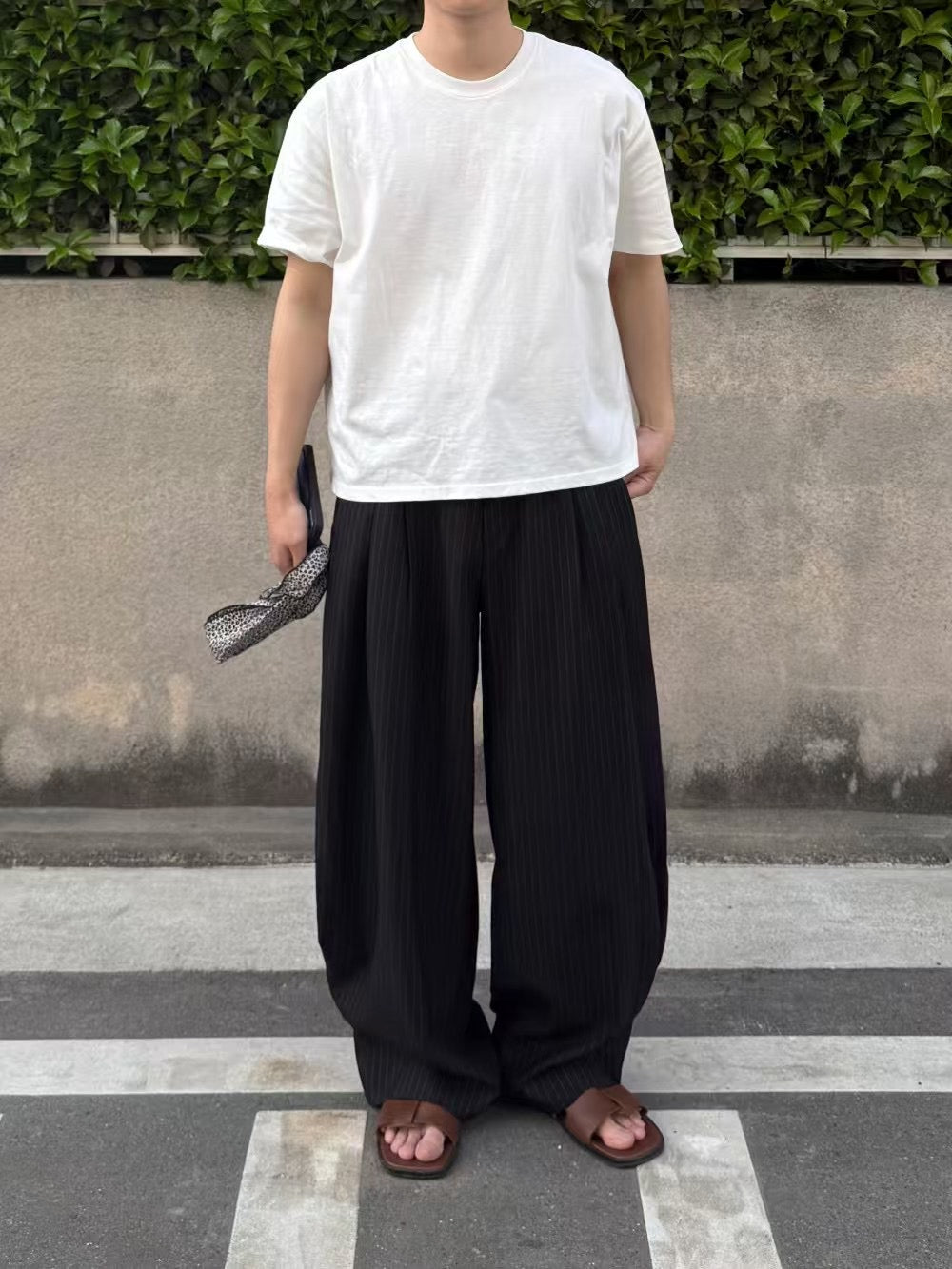 M0403 Raffaello Striped Pants