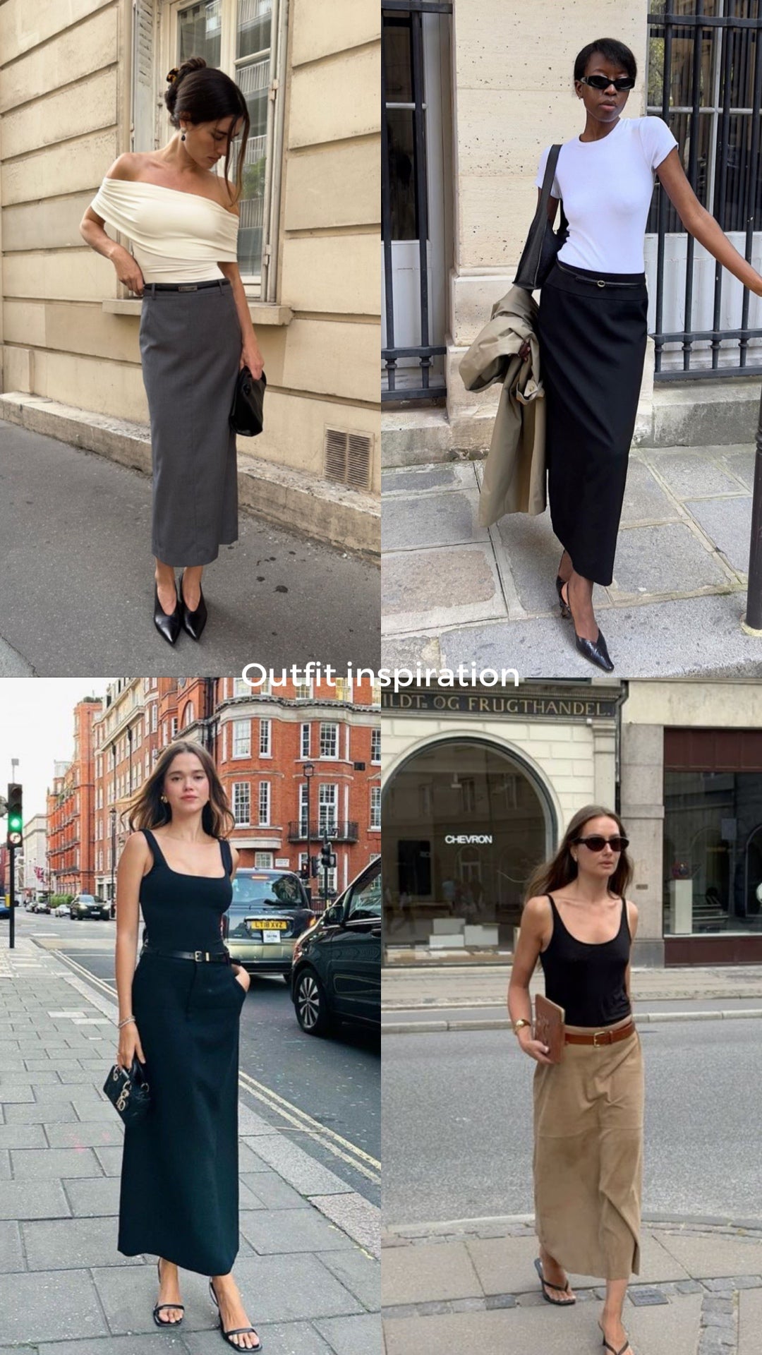 250435 Capri Straight Skirt (Inspiration)