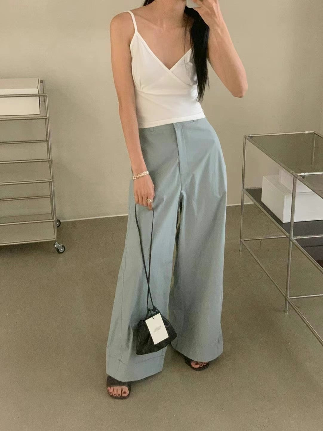 0630 Sandra Straight Pants