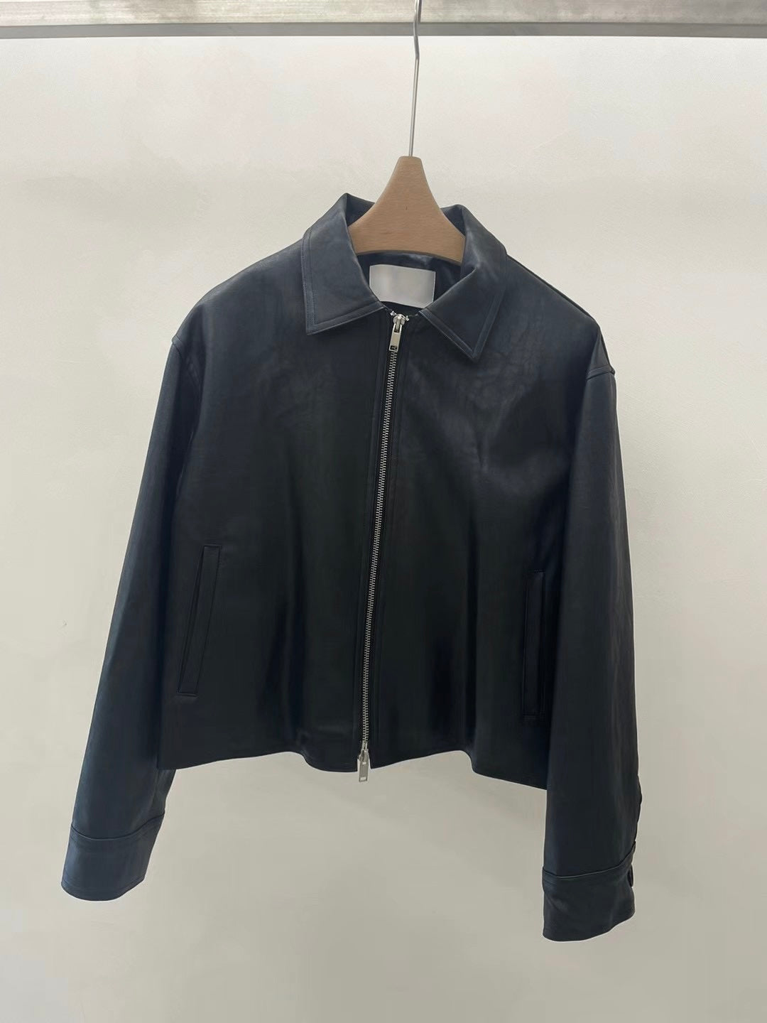 0956 Laurent Leather Jacket (PT2.SHOWROOM 有DISPLAY)