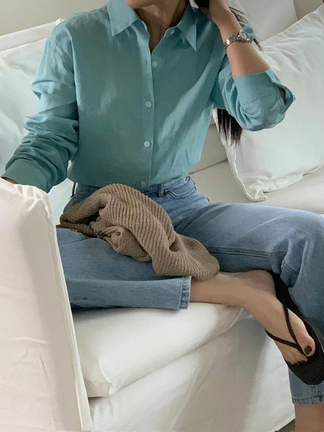 0641 Summer Linen Shirt