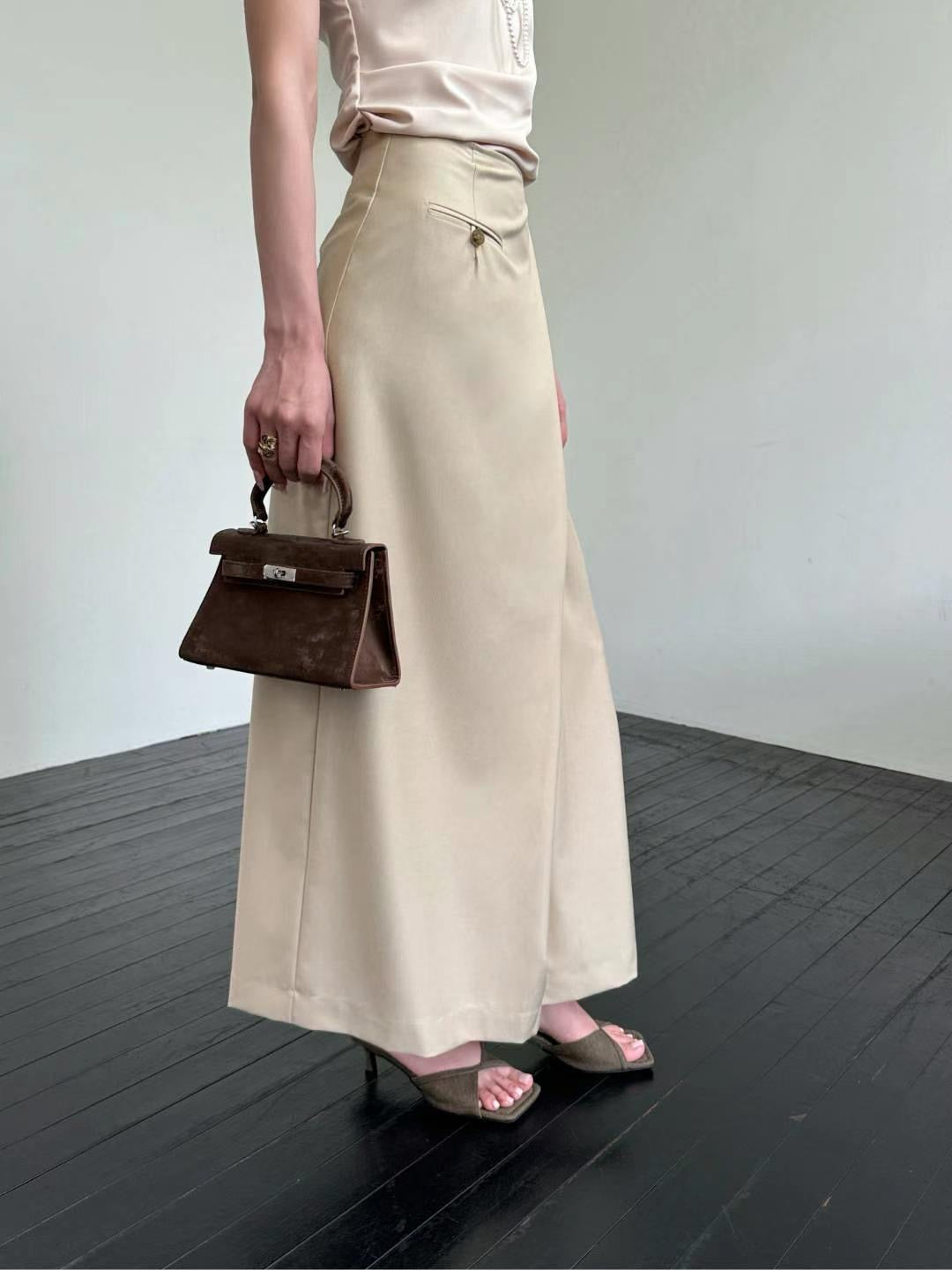 0677 Shelia Wrap Skirt