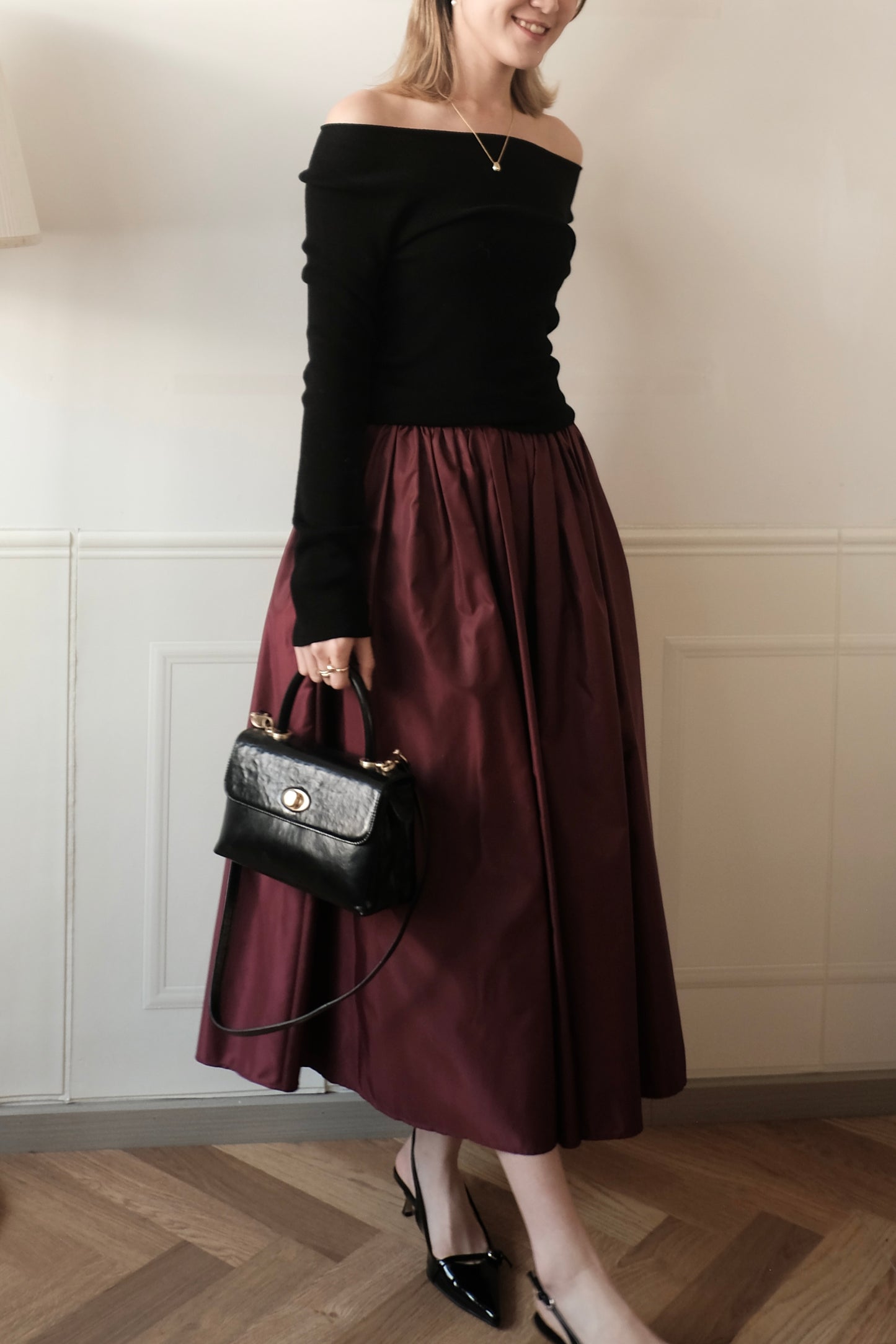 250203 Madeleine Flare Skirt