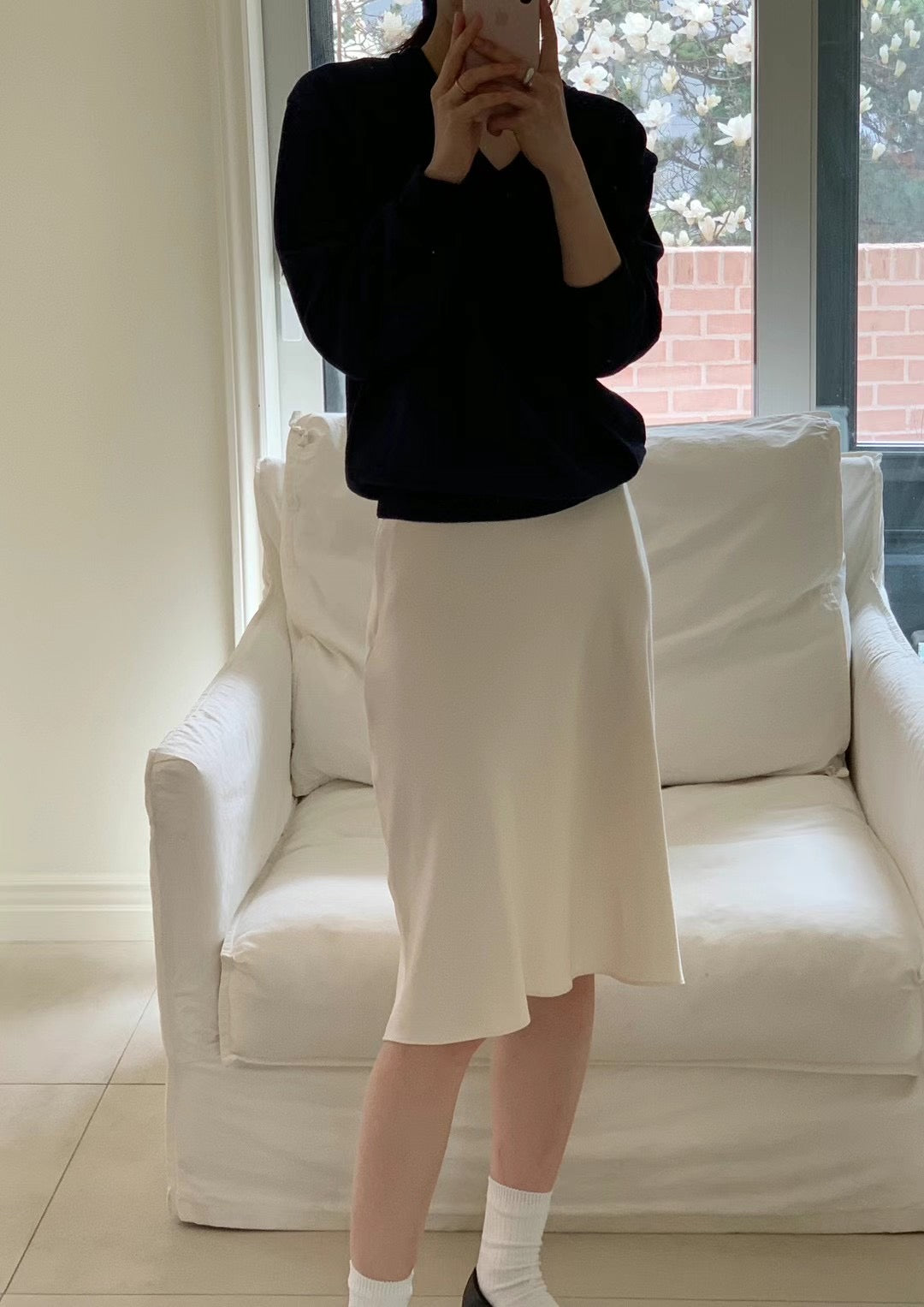 SS08 - Carrie Satin Skirt (highly recommend!)