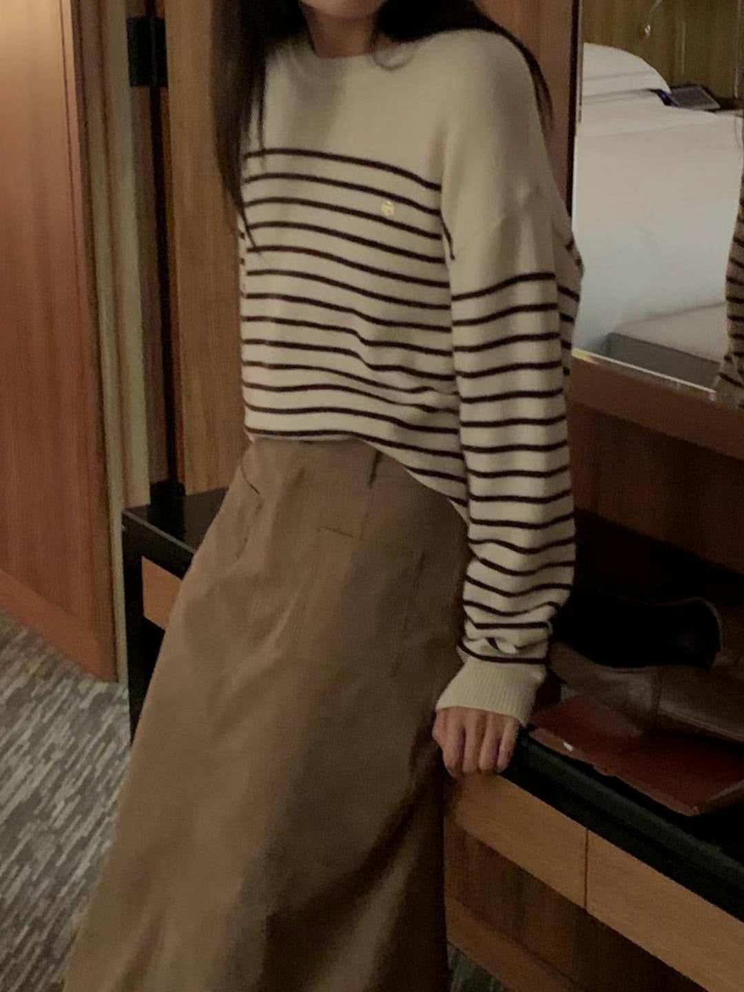 1015 French Striped Knitwear (*SHOWROOM 有DISPLAY)