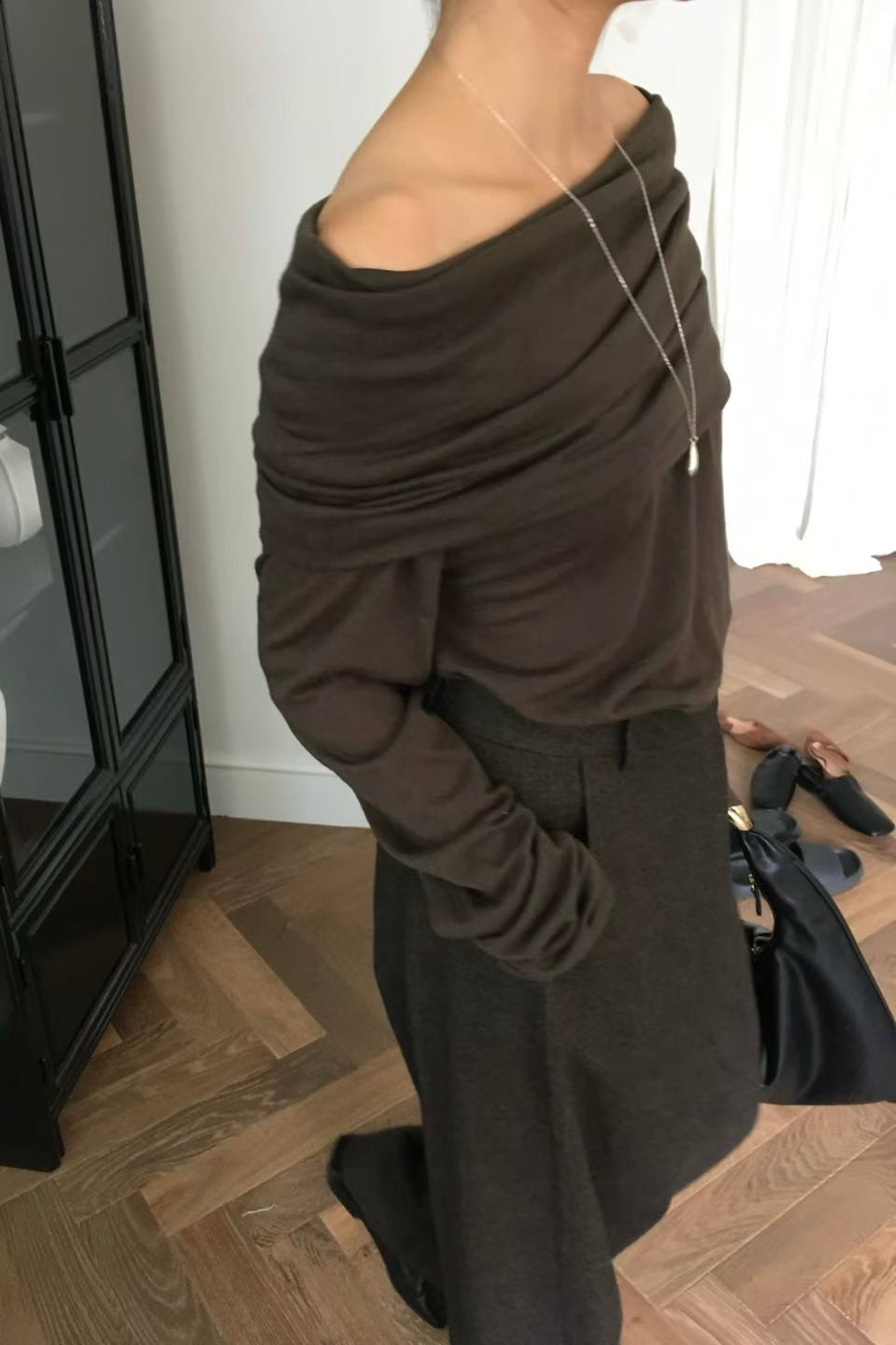 250915 Capucine off shoulder top