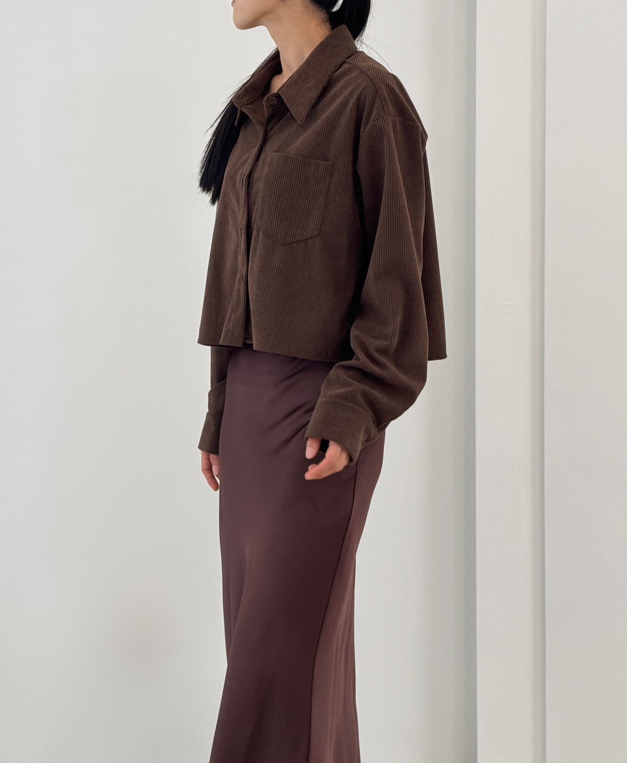 1025 Véra Satin Skirt(*SHOWROOM 有DISPLAY)
