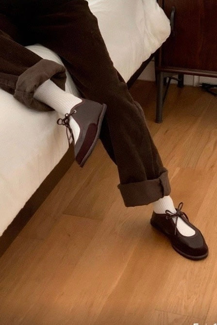 250936 Ribbon Sneakerinas