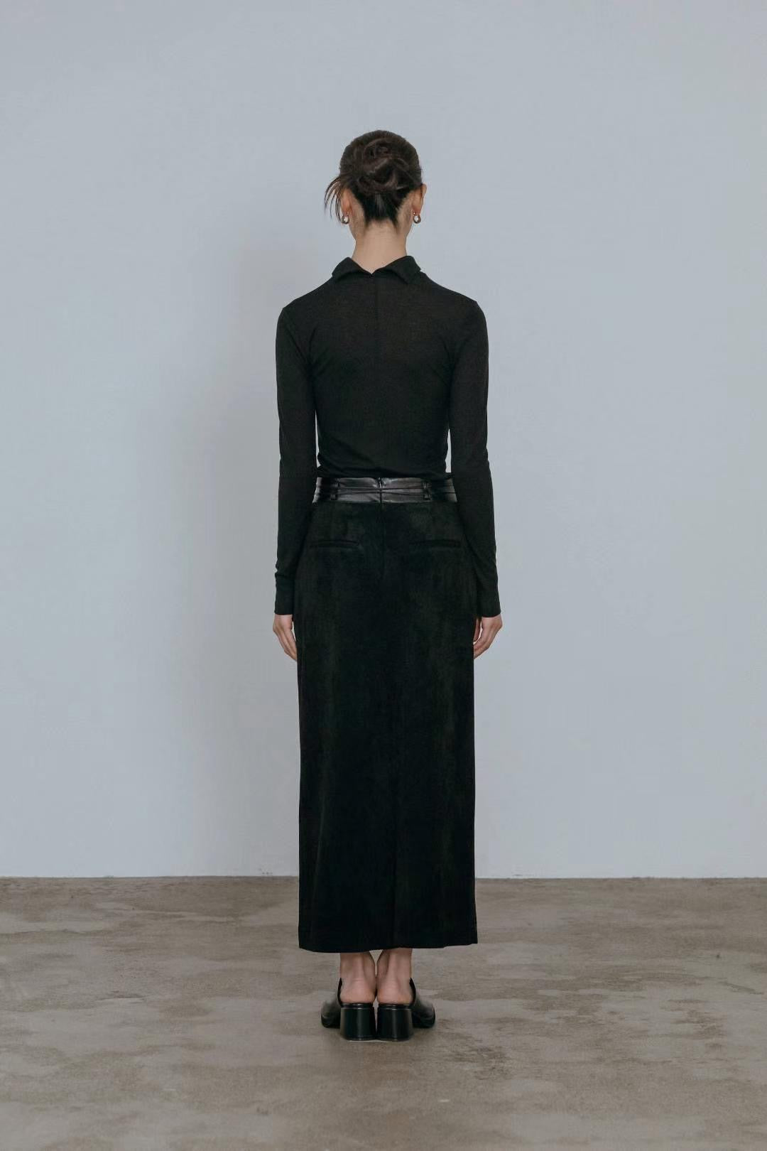 1104 Veríssimo Suede skirt with Strap (SHOWROOM 有DISPLAY)