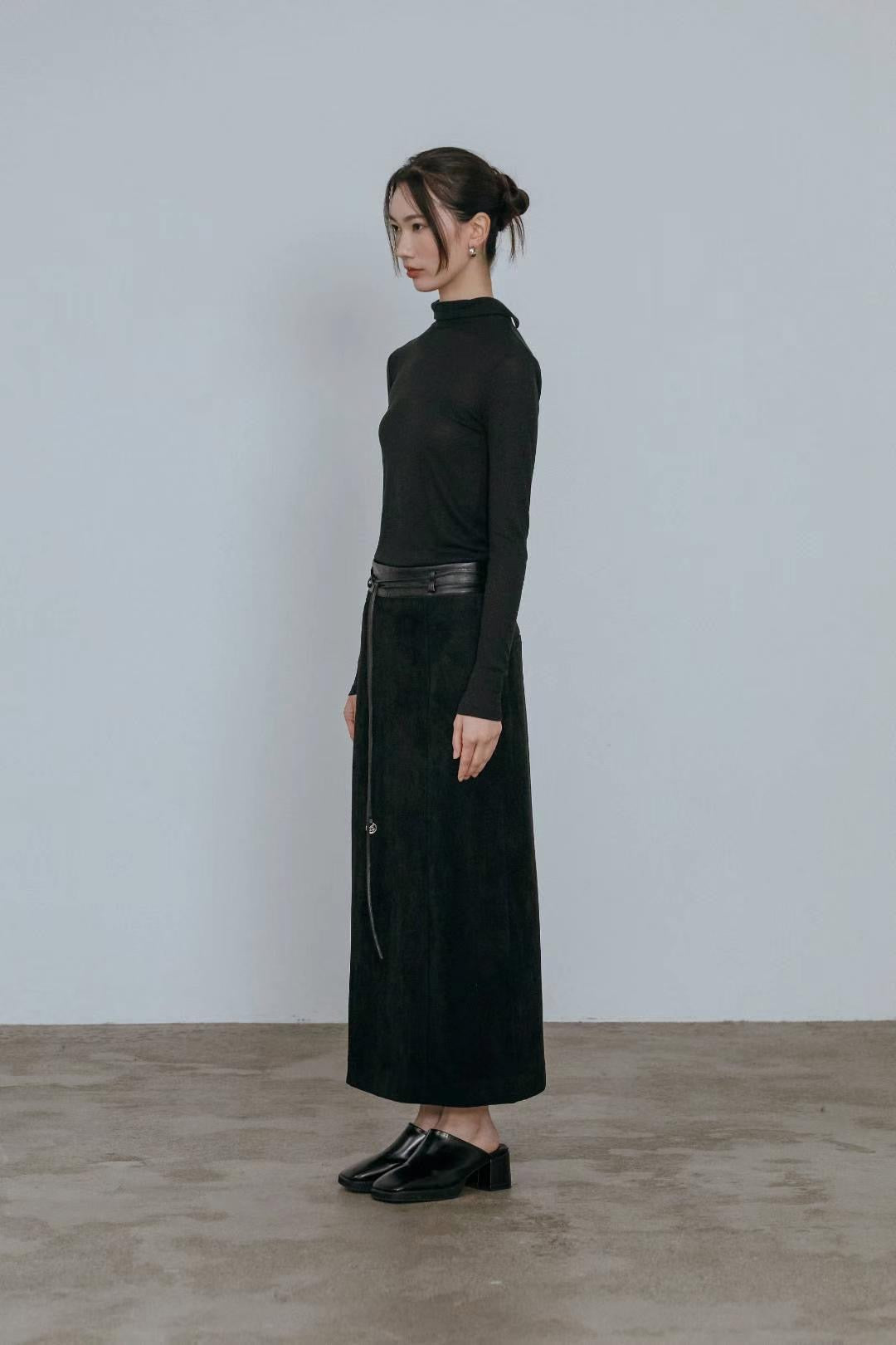 1104 Veríssimo Suede skirt with Strap (SHOWROOM 有DISPLAY)