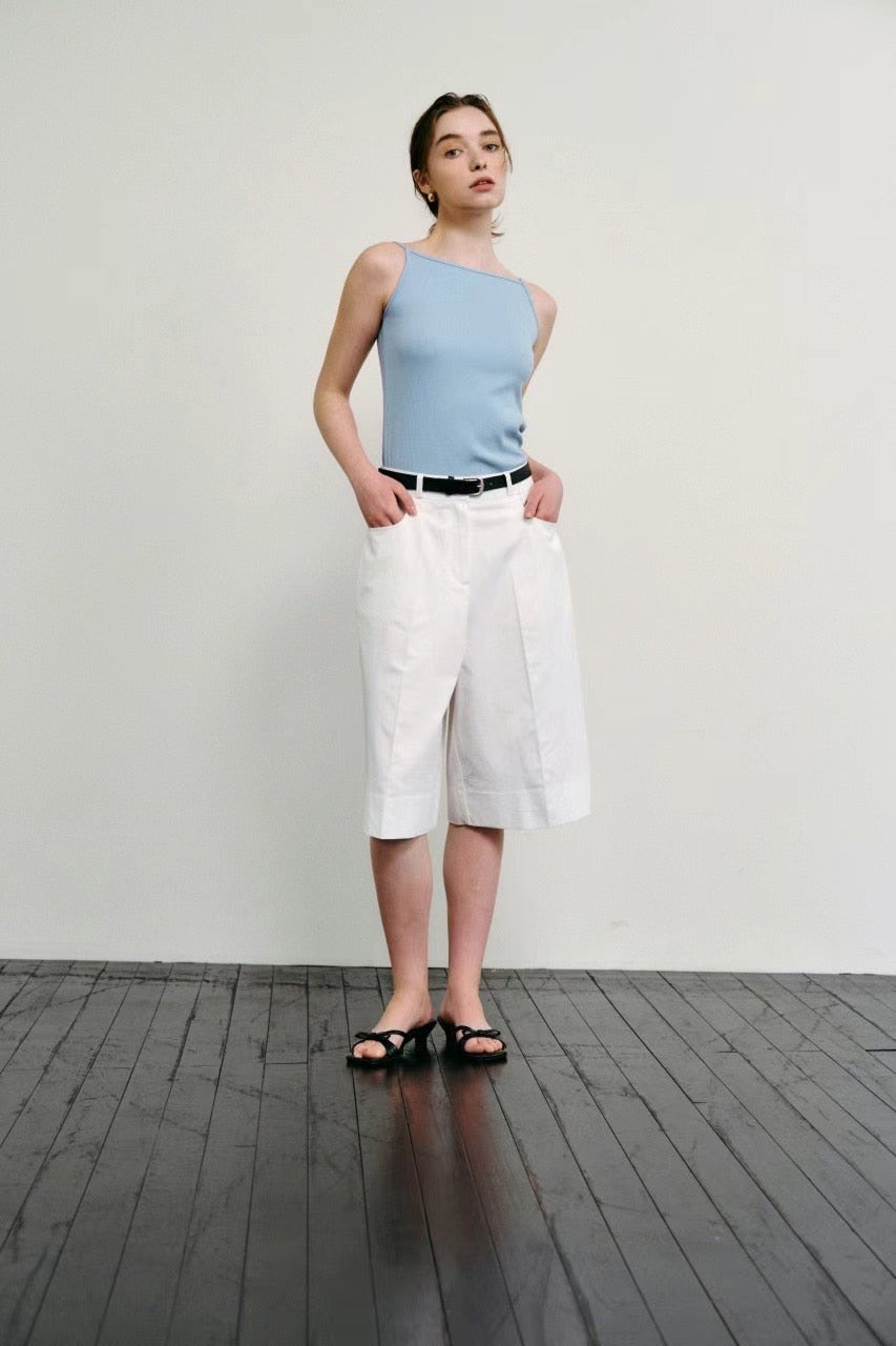 0642 Classic French Neck Top