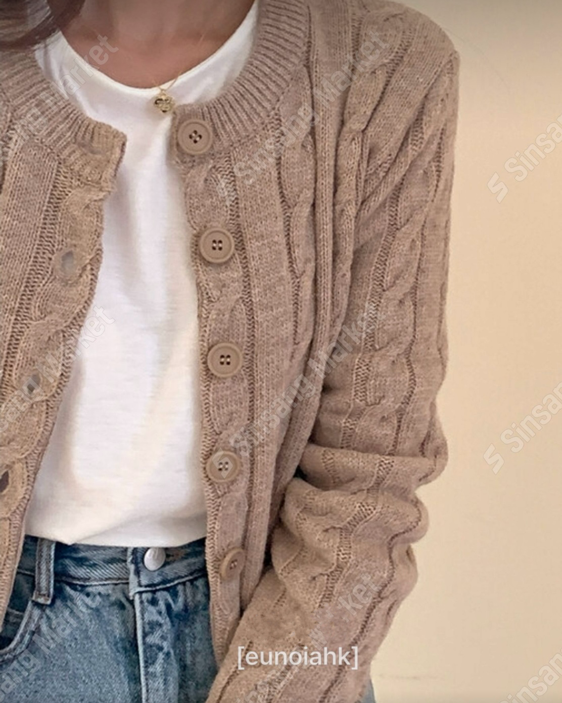 1107 Augusta Twisted Cardigan (SHOWROOM 有DISPLAY)
