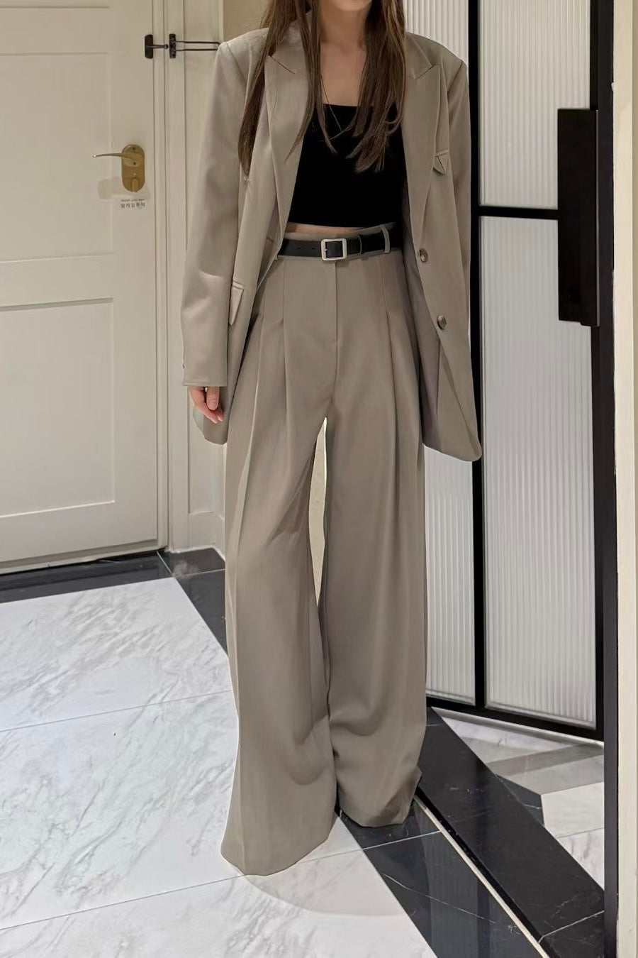 250919 Genevieve Flare Slacks