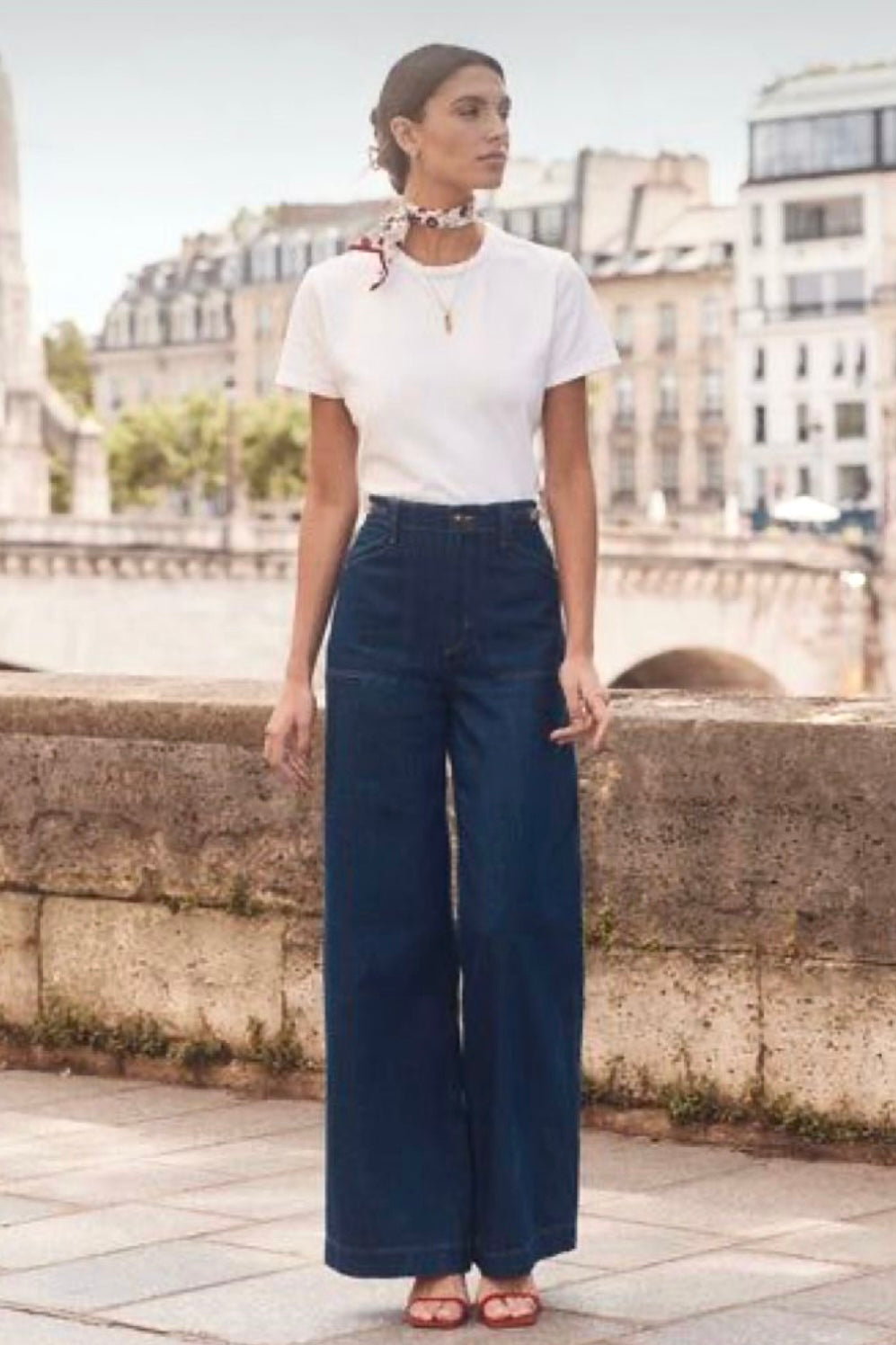 250418 Bruna Raw Denim Pants (Inspiration)