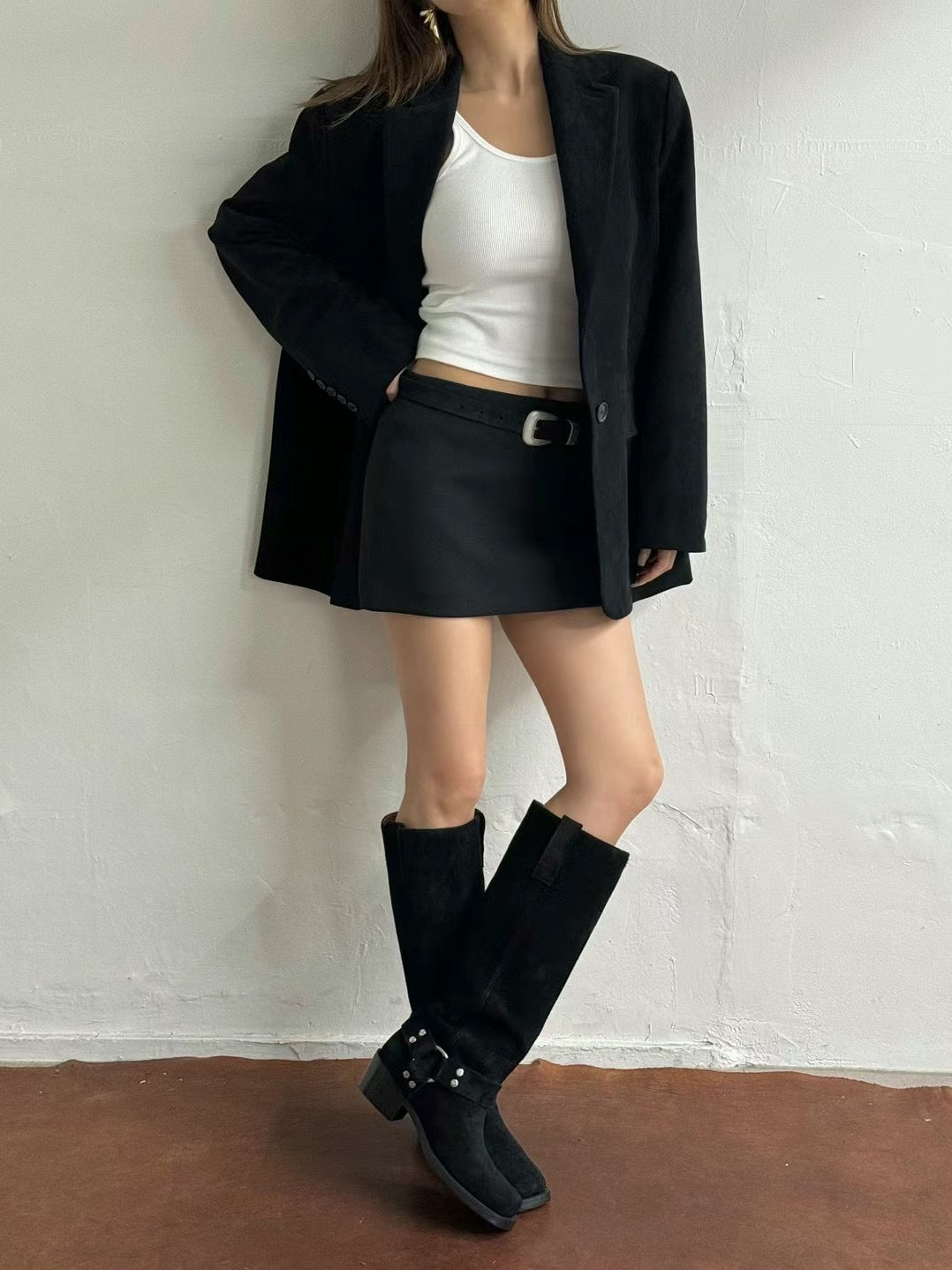 1117 Kennedy Suede Blazer (SHOWROOM 有DISPLAY)