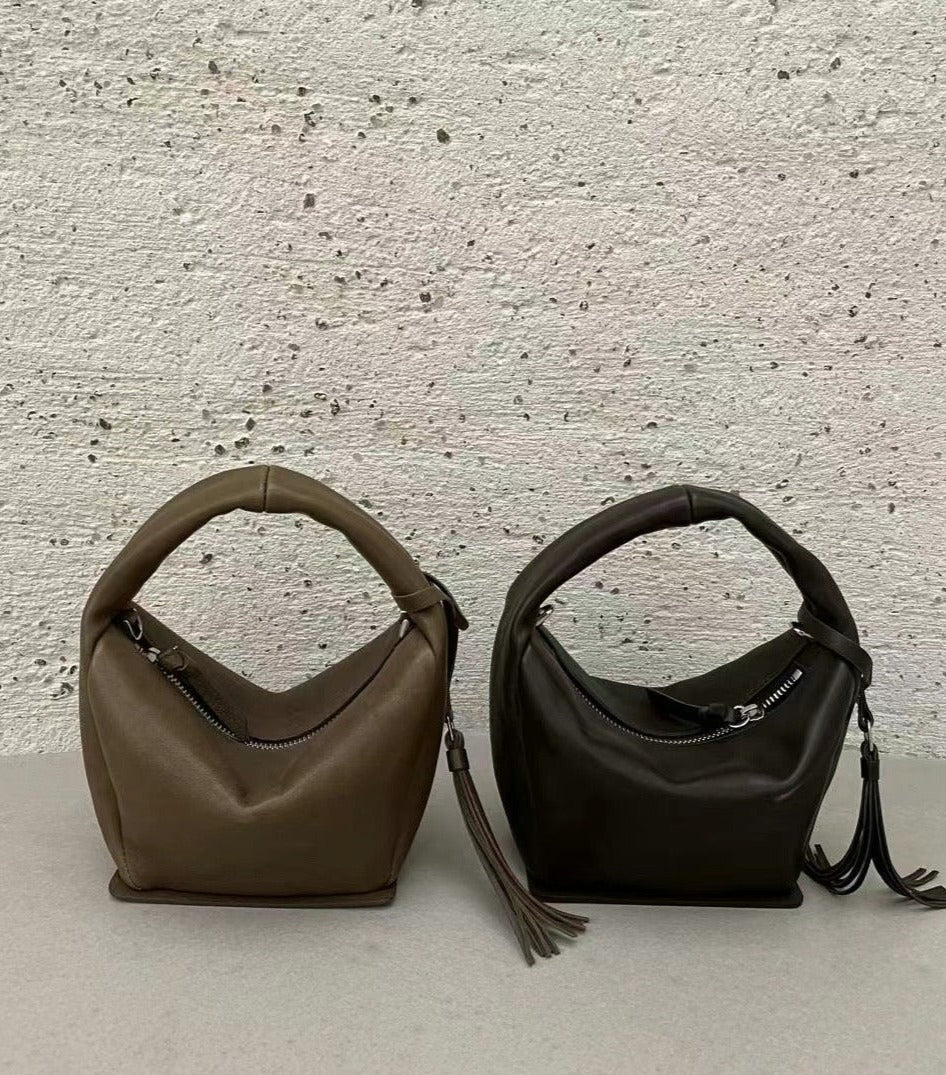 BA06 - 2-way Mini Hobo Bag