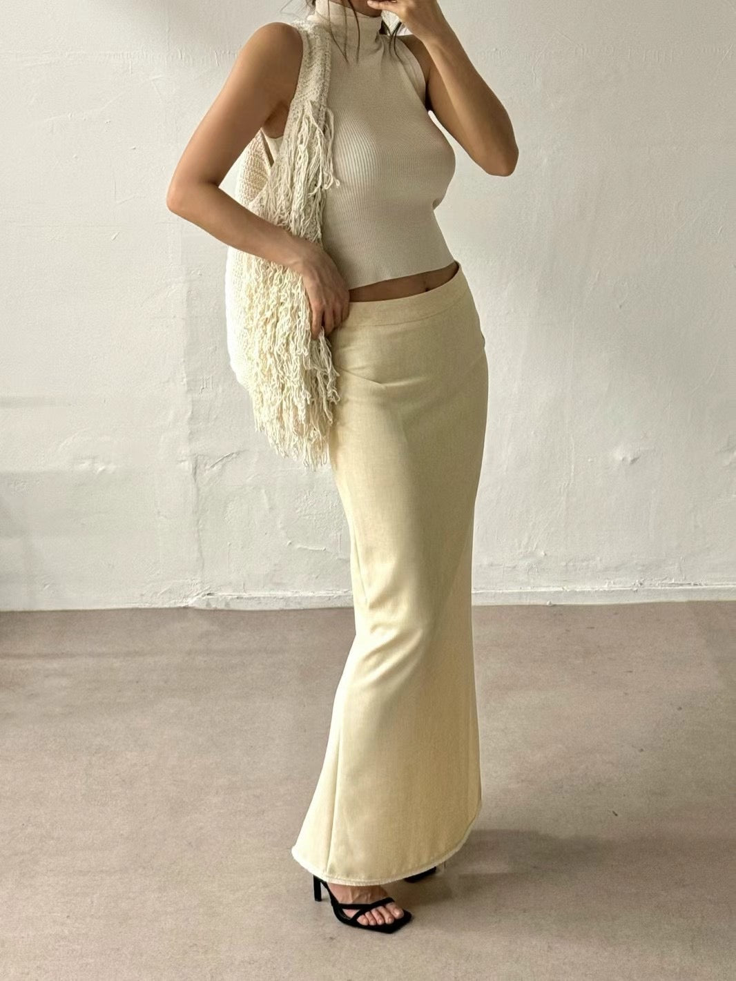 0613 Lydia Tassel Skirt