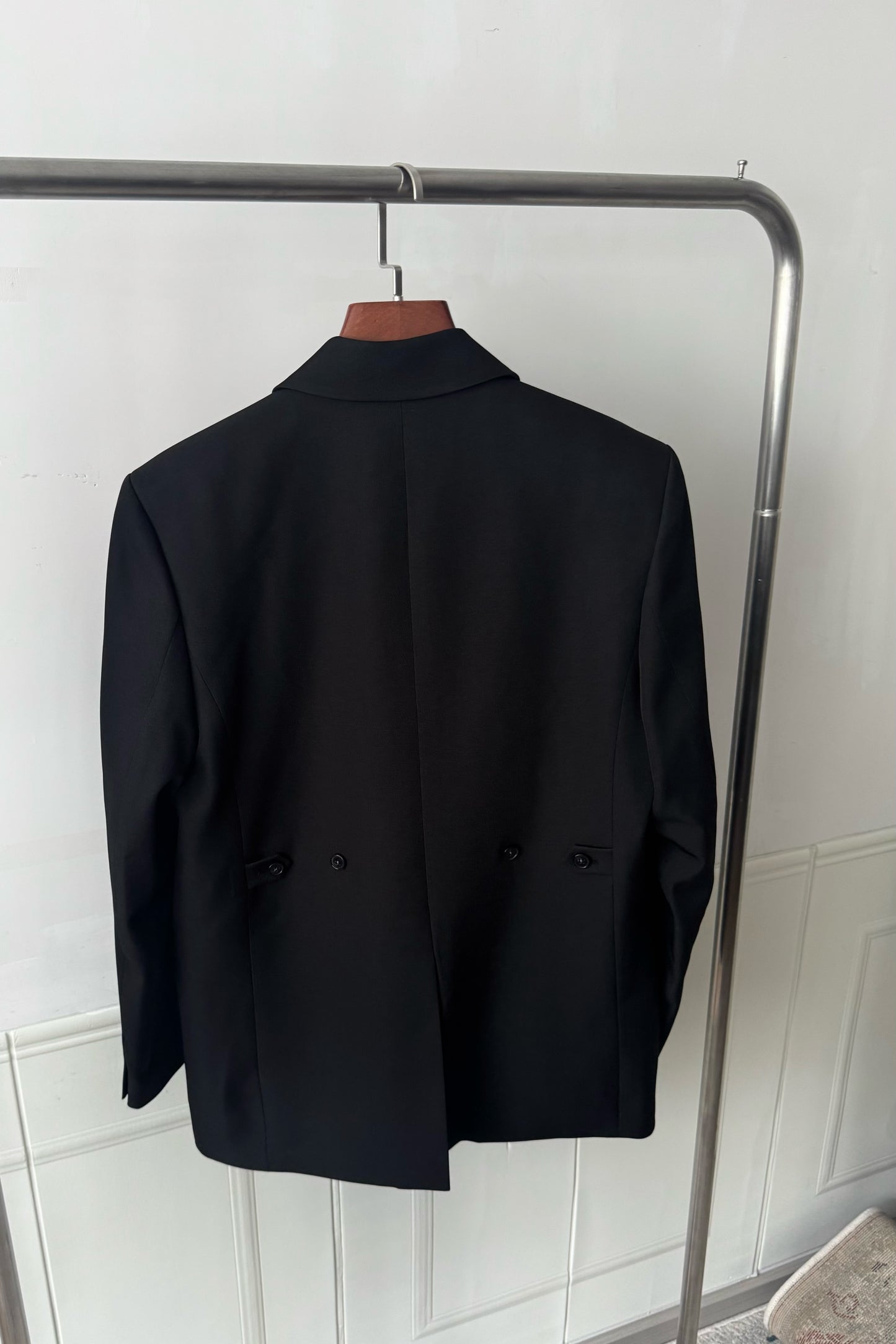 250914 Joseph 2-way back button blazer