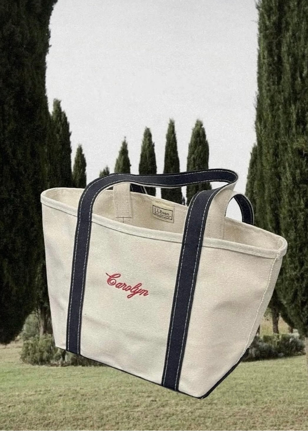 BG11 Carolyn Bessette-Kennedy Canvas Bag
