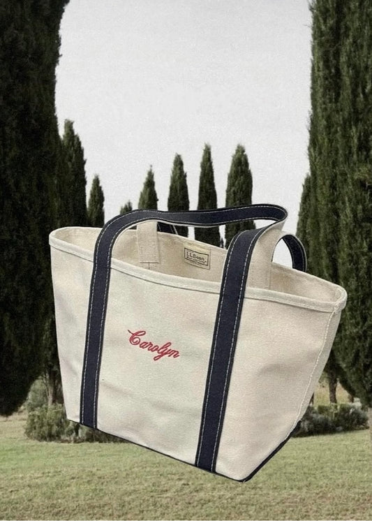 BG11 Carolyn Bessette-Kennedy Canvas Bag