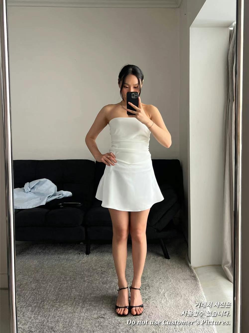 0621 Margot Mini Satin Skirt