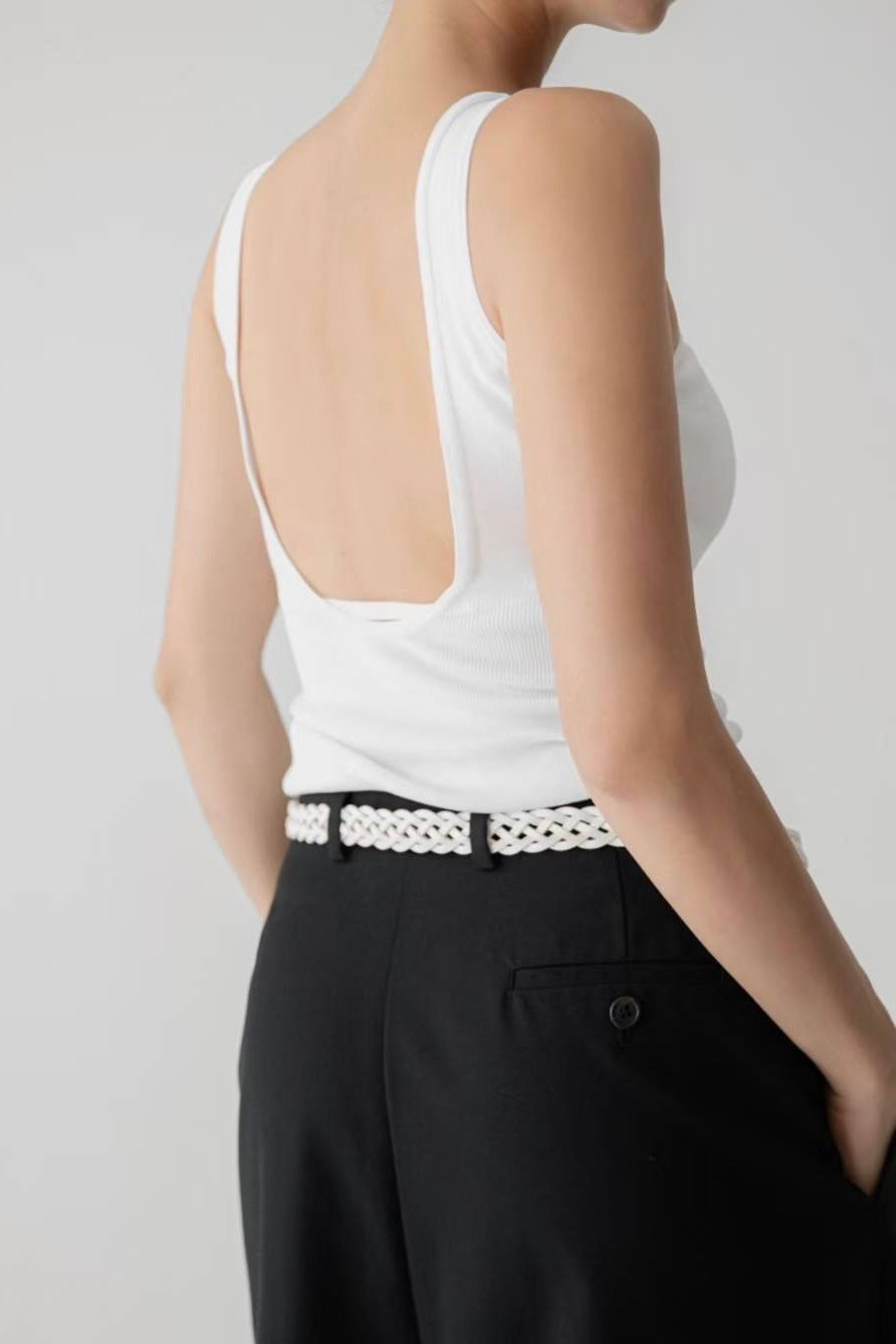 250713 Low Back Tank Top