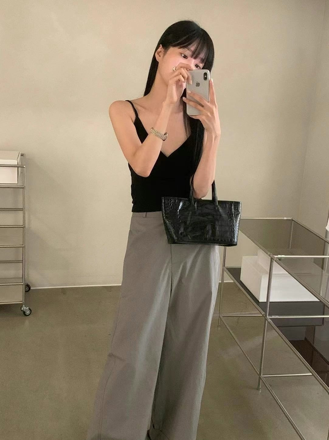 0630 Sandra Straight Pants