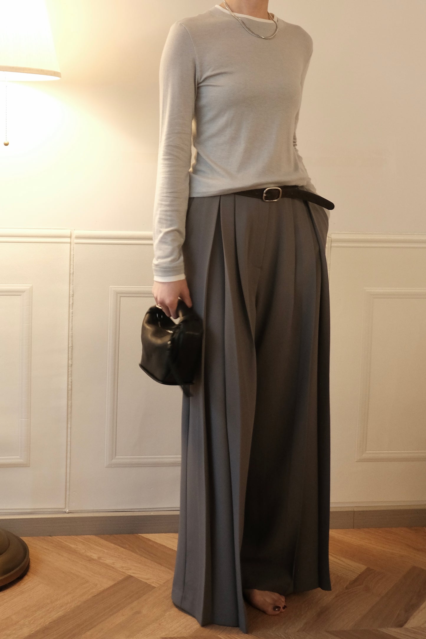 250212 Micheline Flare Slacks