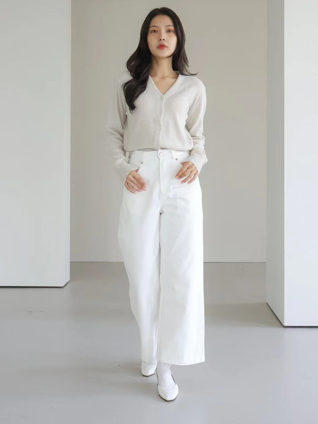0929 Bianca White Jeans (PT2.SHOWROOM 有DISPLAY)